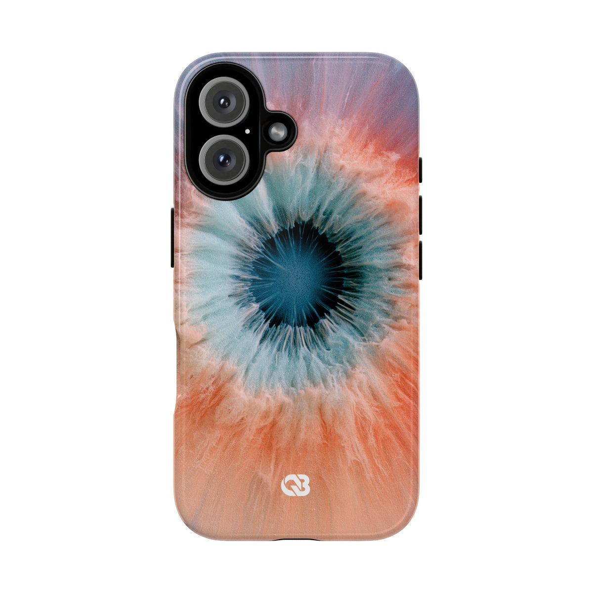 Radiant Aura Core · Tough Phone Case for iPhone · Orange