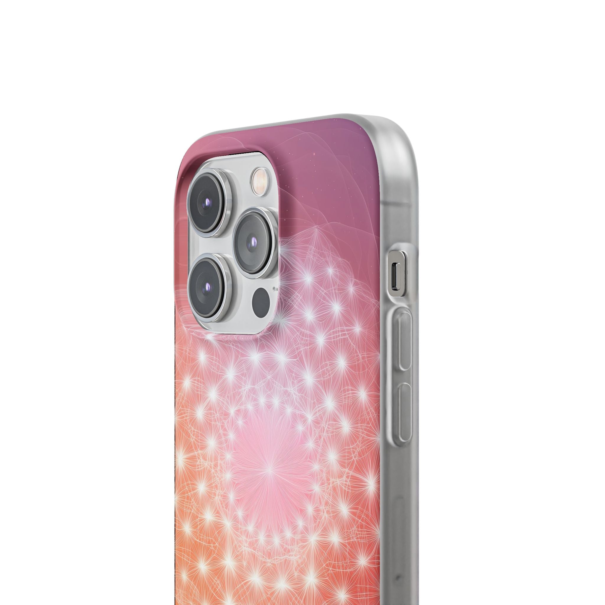 Radiant Stardust Mandala · Soft Phone Case for iPhone