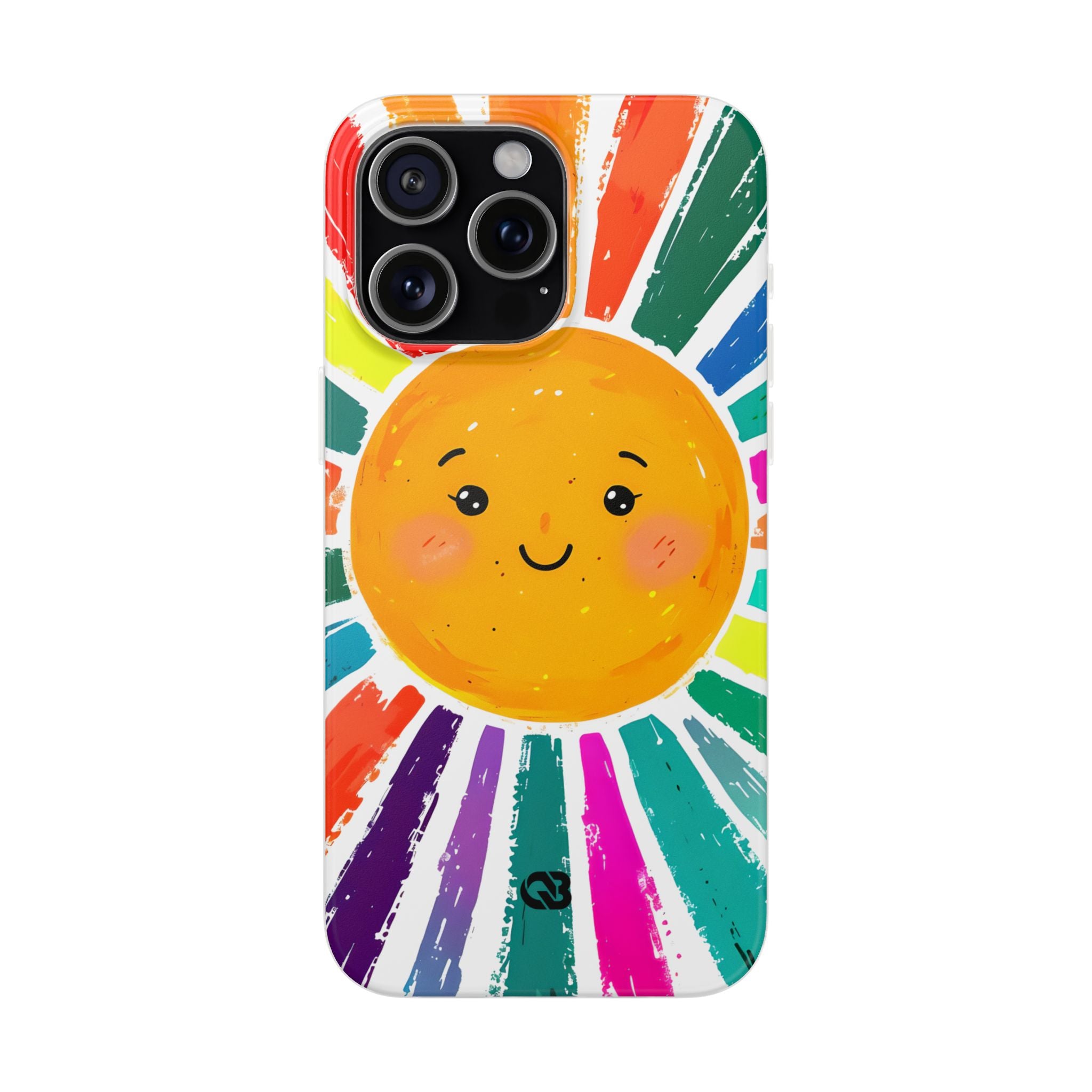 Vibrant Solar Smile · Soft Phone Case for iPhone