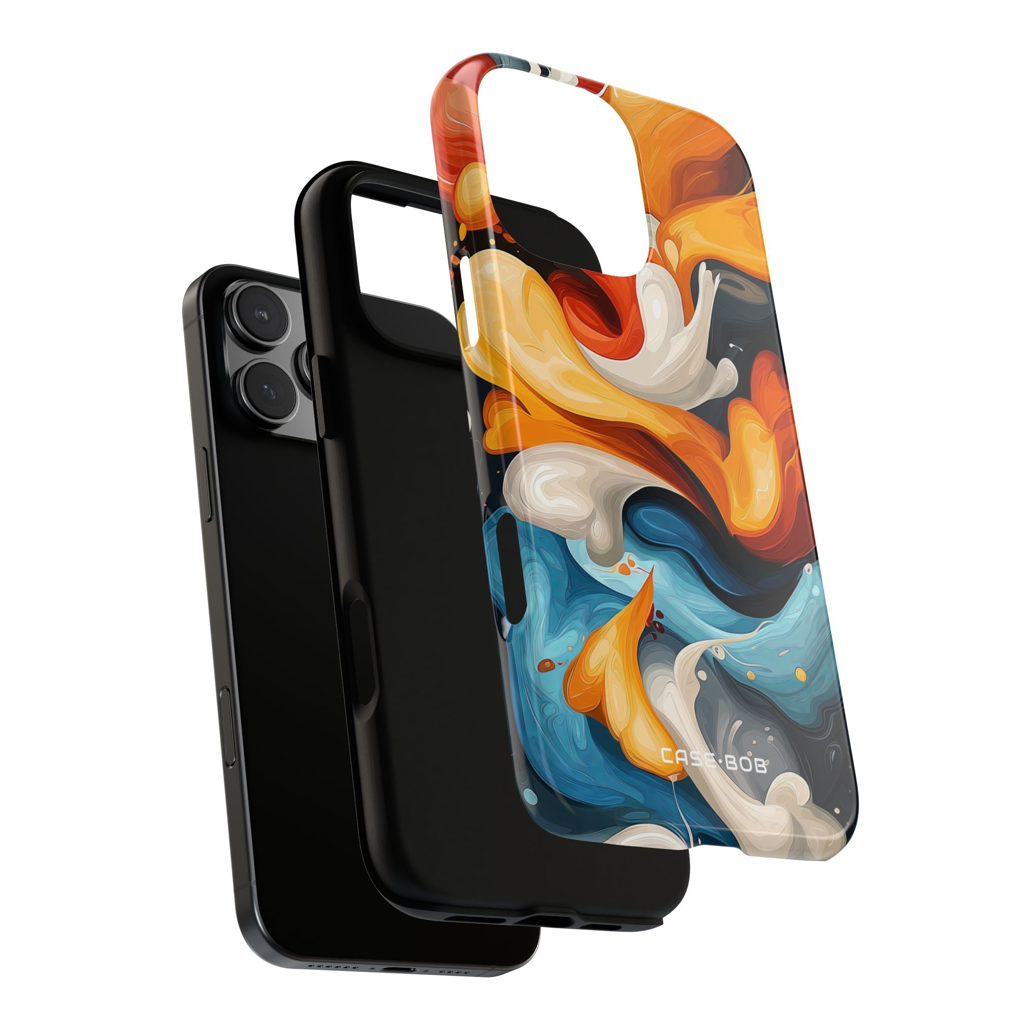 Crimson Ribbon iPhone 16 Pro Max Skal - Tough