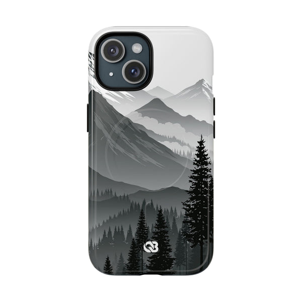 Alpine Horizon · Tough 2.0 Magnetic Phone Case for iPhone · Black
