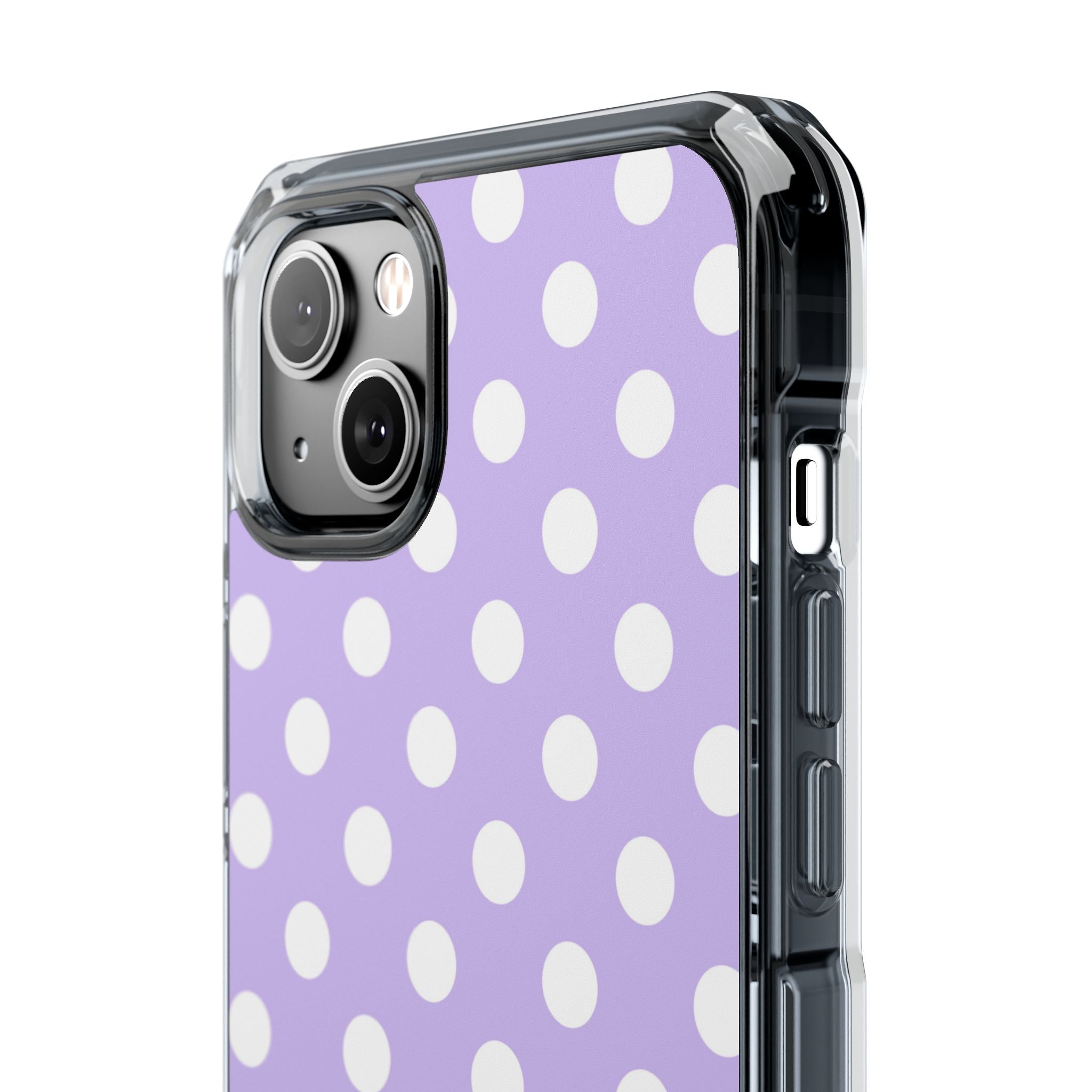 Lavender Polka Grid · Impact Telefoncover til iPhone · Magsafe