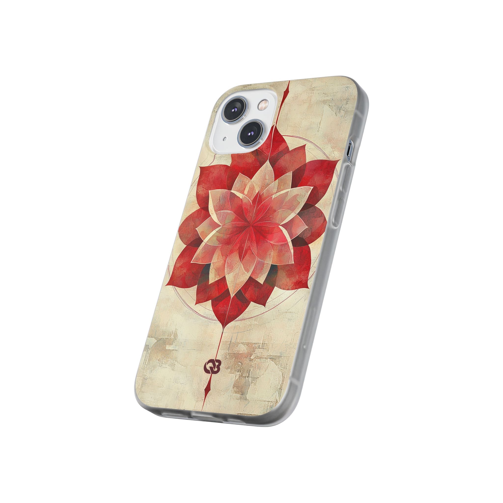 Crimson Petal Peak · Soft Phone Case for iPhone