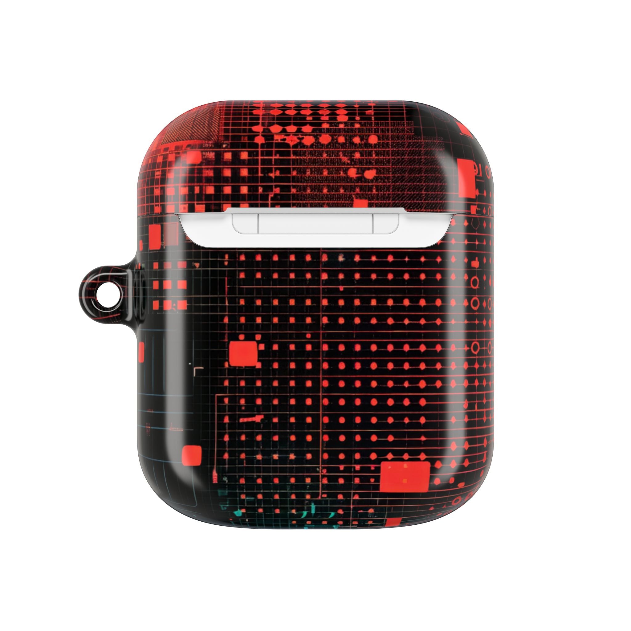 Crimson Circuit - AirPods Case