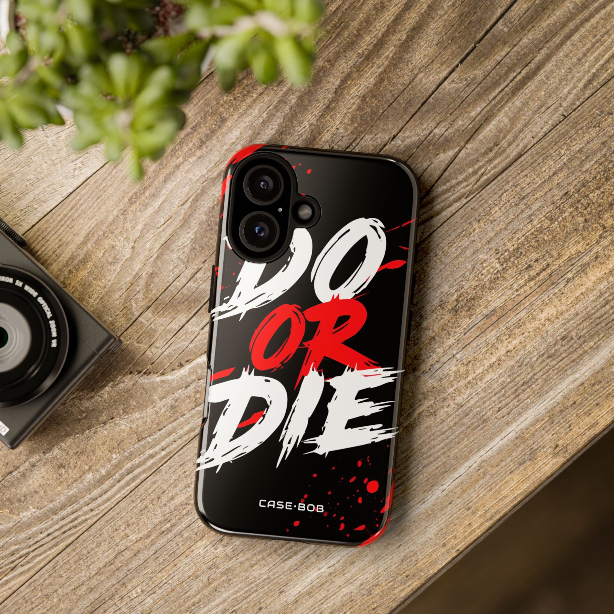 Do Or Die Splatter iPhone 16 Cover - Tough