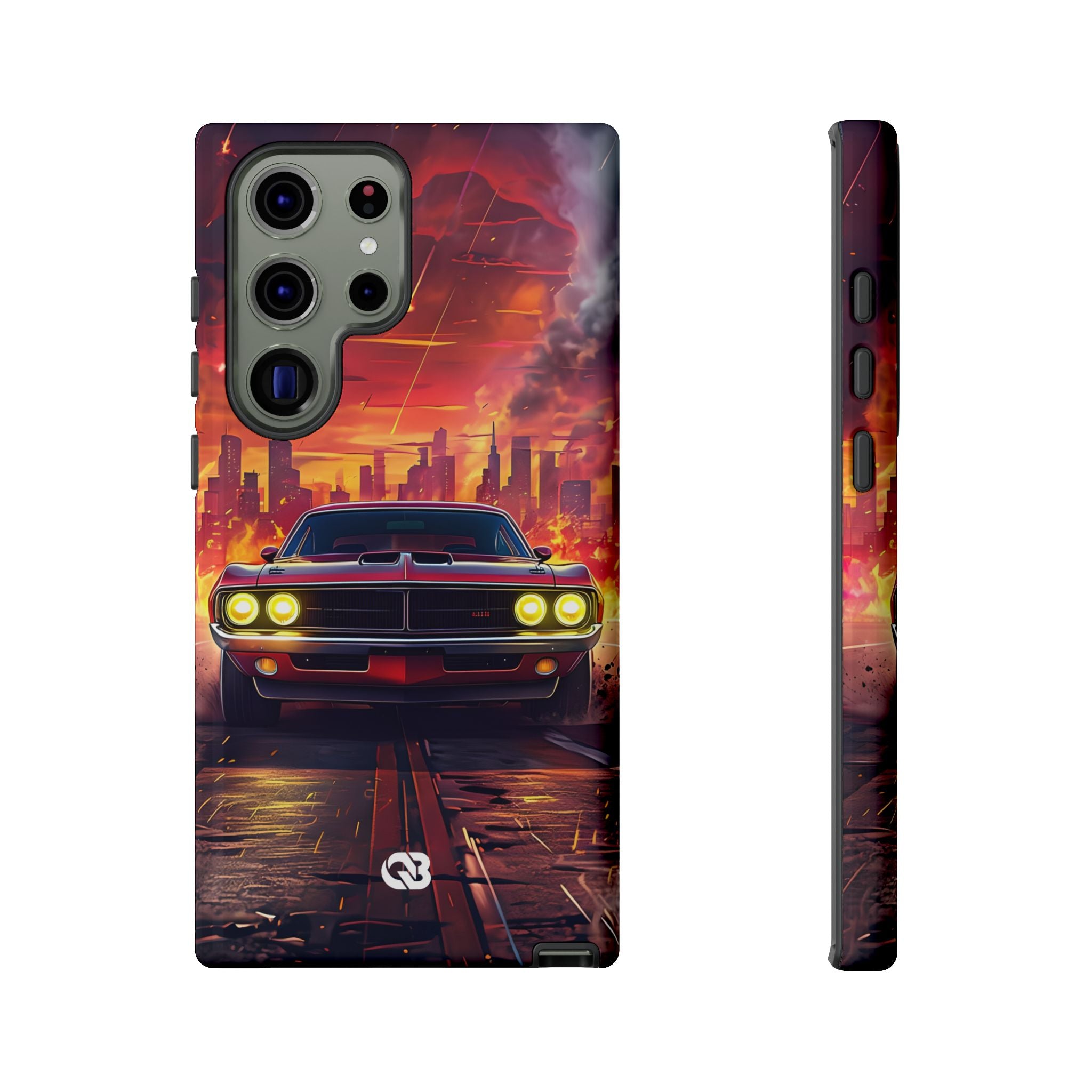 Inferno City Run · Tough Coque de téléphone pour Samsung