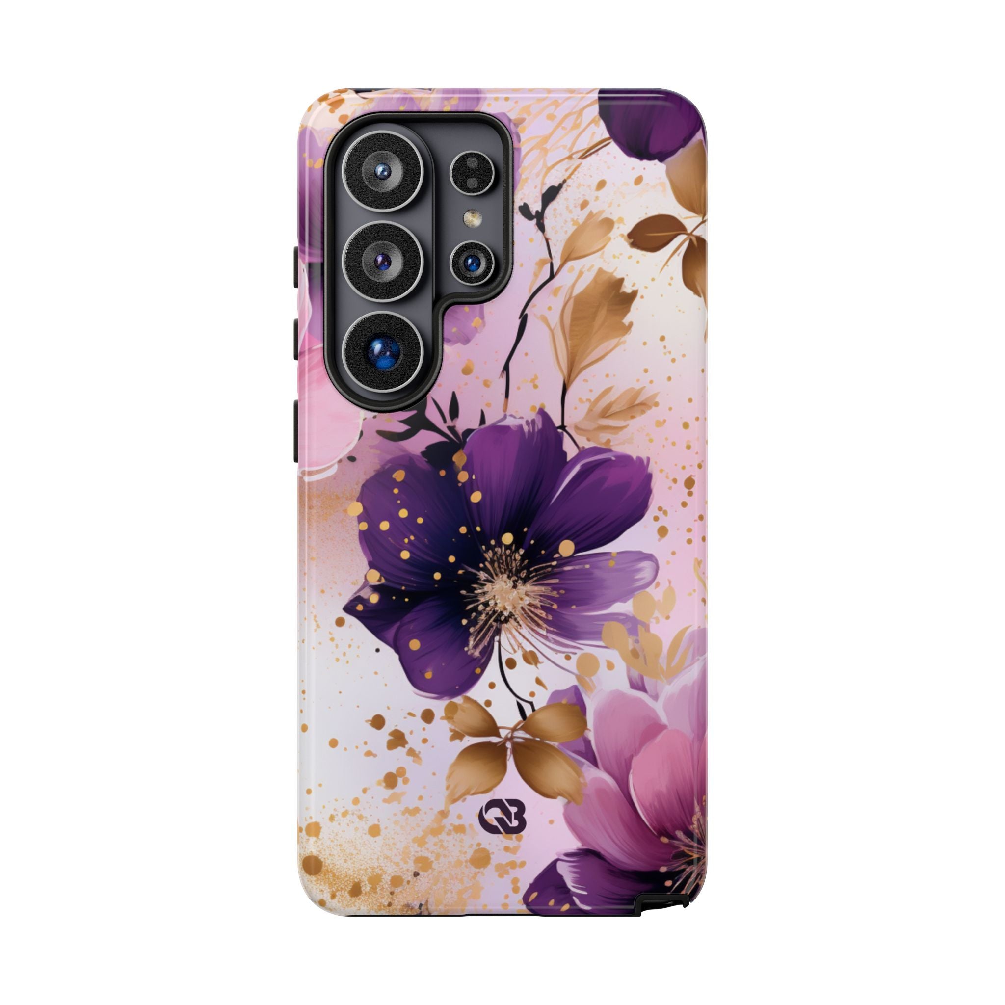 Gilded Violet Bloom · Tough Phone Case for Samsung