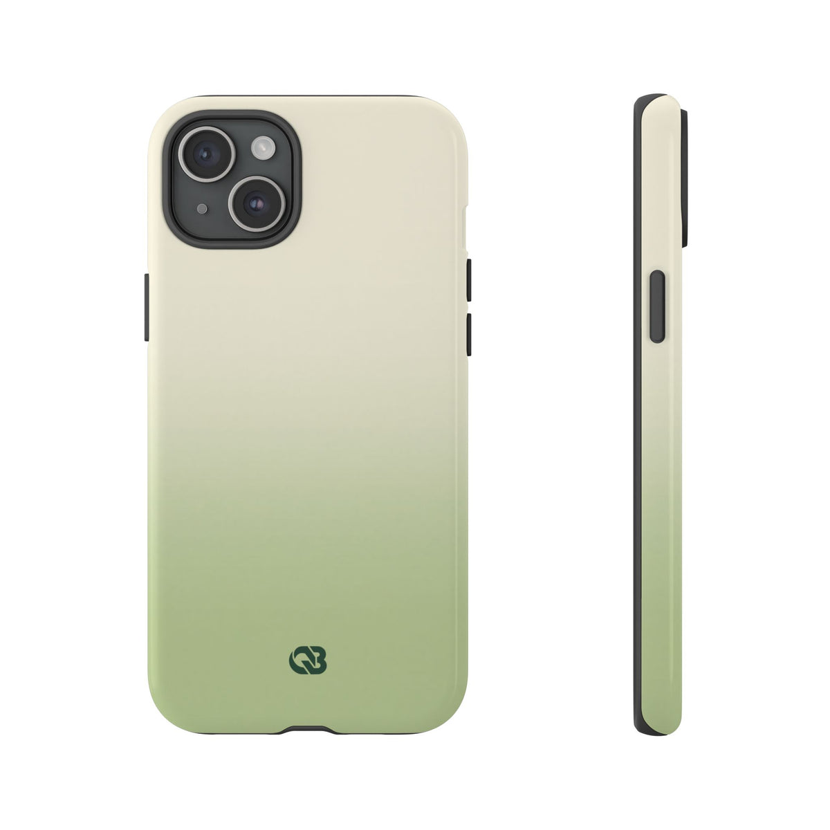 Muted Sage Ombre · Tough Phone Case for iPhone · Green