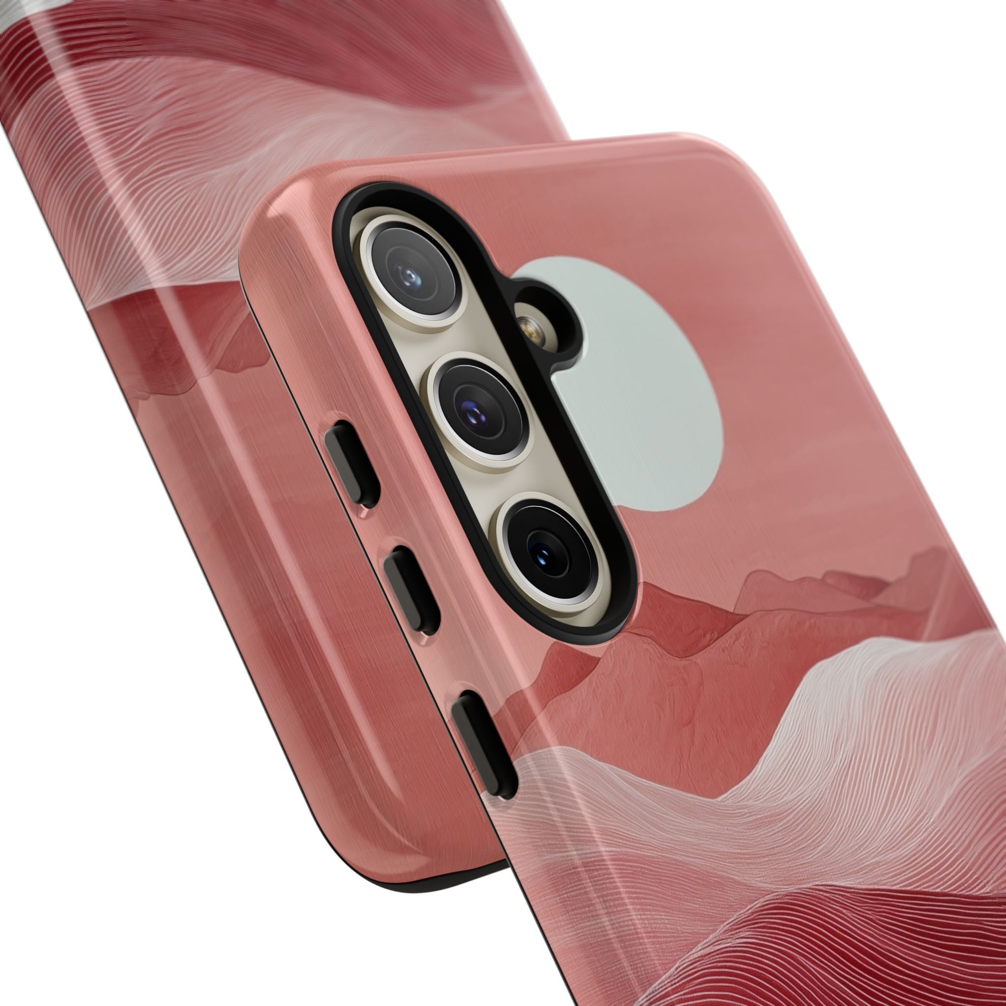 Crimson Dune Horizon · Tough Handyhülle für Samsung