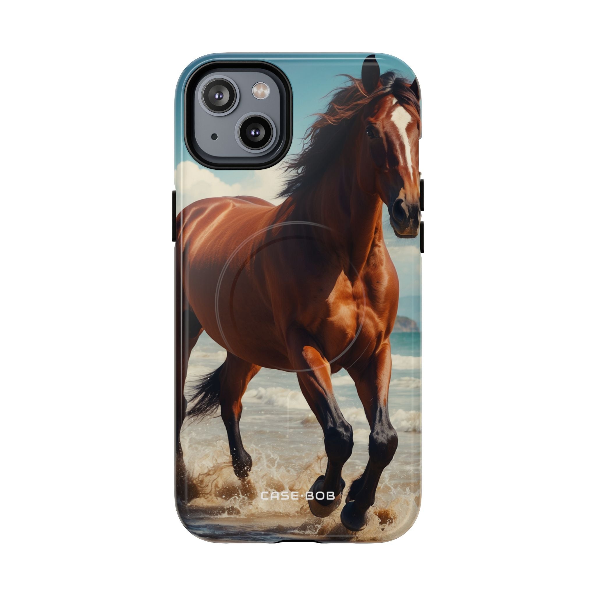 Blazing Horse iPhone 14 Plus Case - Tough+