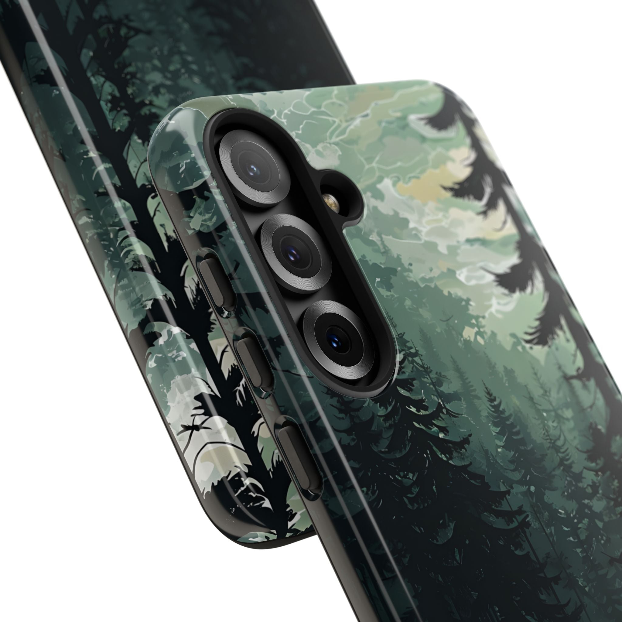 Misty Pine Shadow · Coque de téléphone Tough pour Samsung