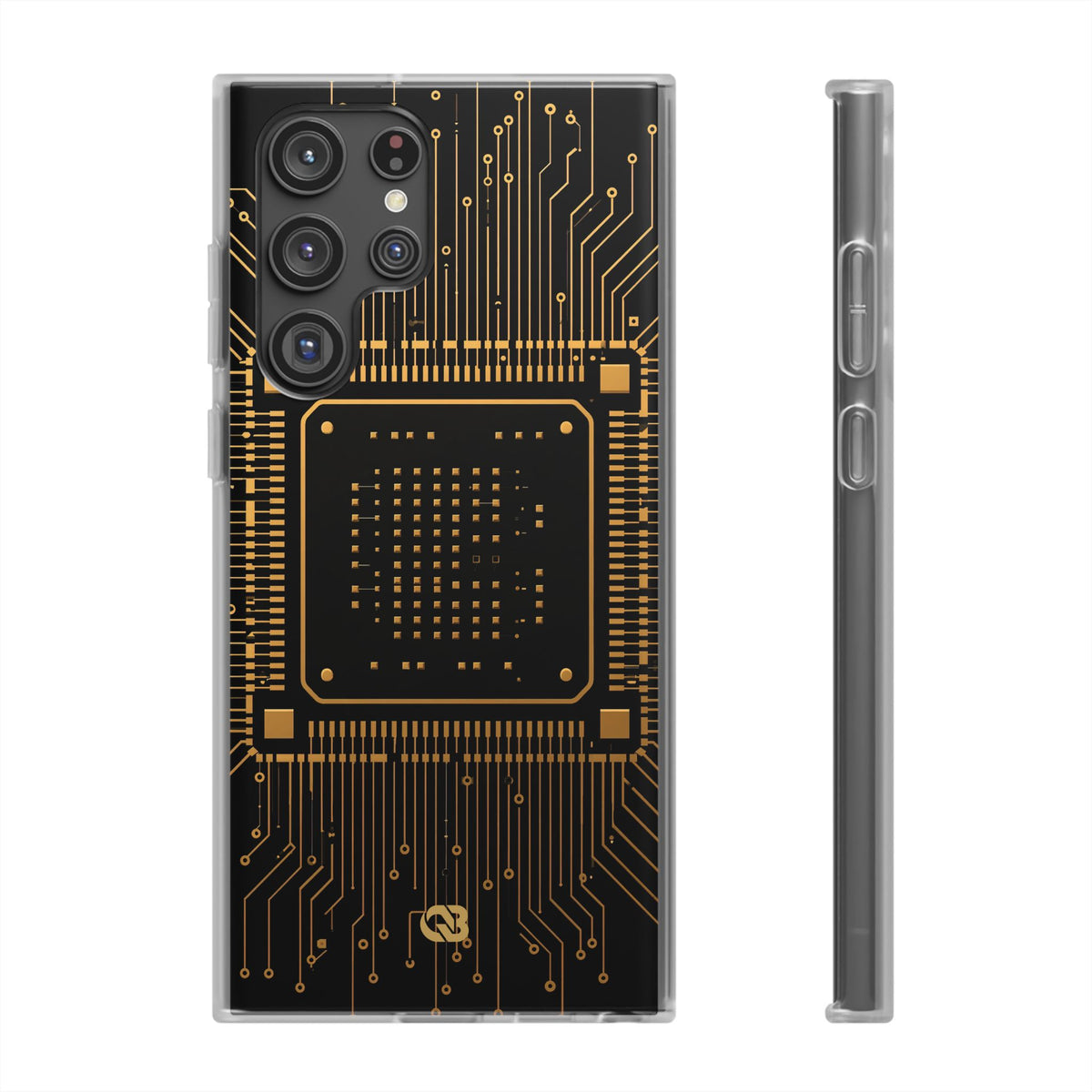 Gold Lite Phone Case for Samsung - Cyber Gold Processor