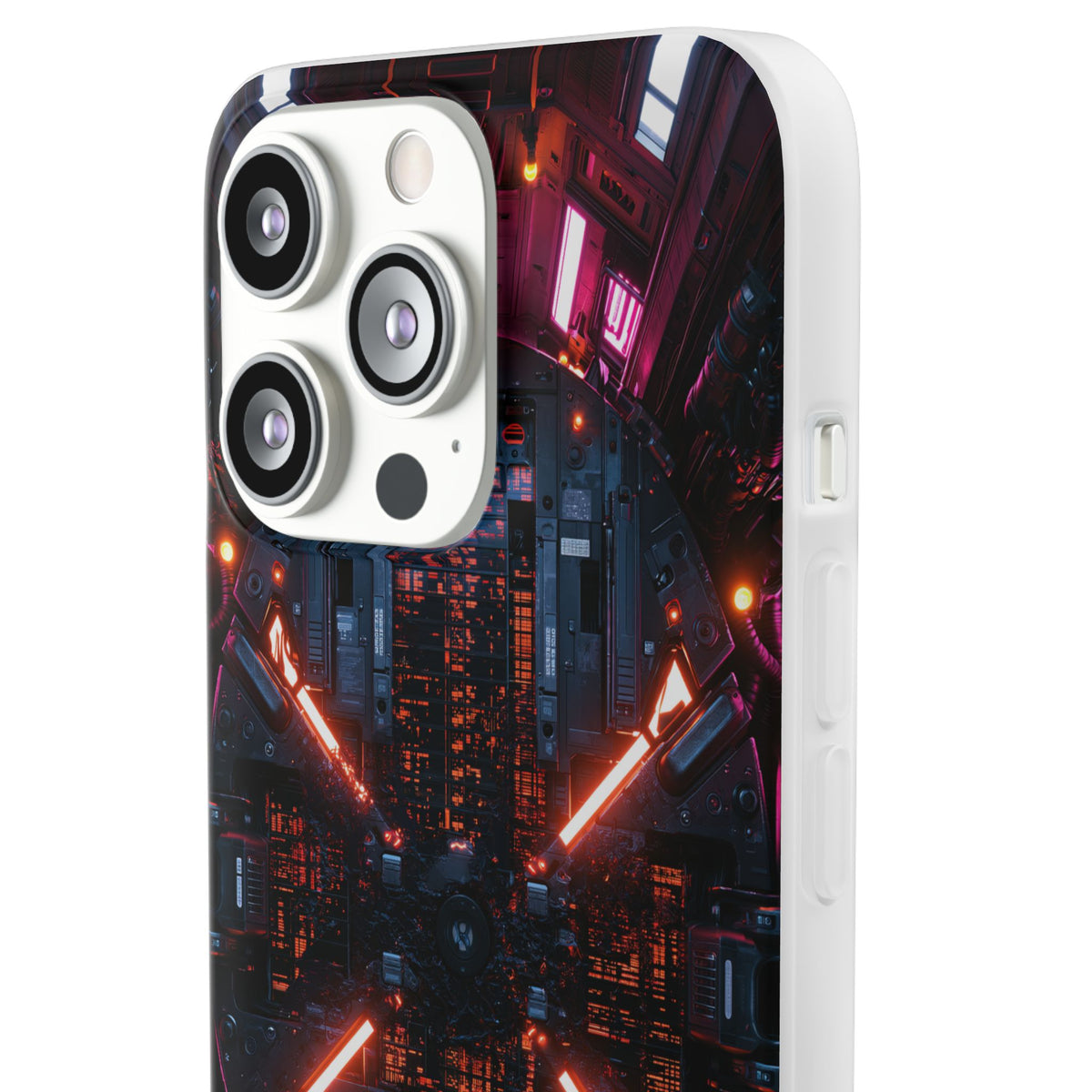 Cybernetic Reactor Core · Lite Phone Case for iPhone · Black