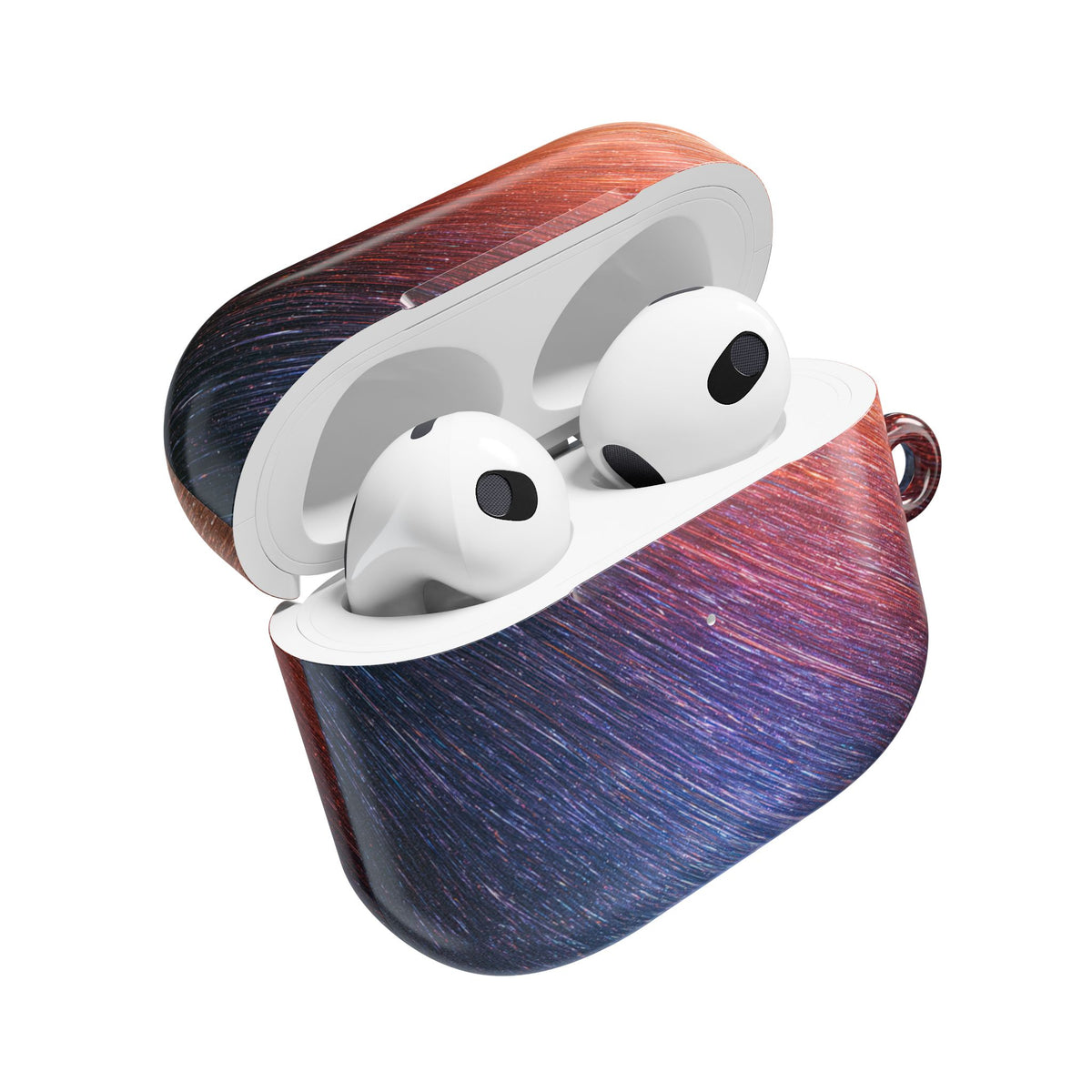 Radiant Energy Stream · Hard Case for AirPods & AirPods Pro · Blue