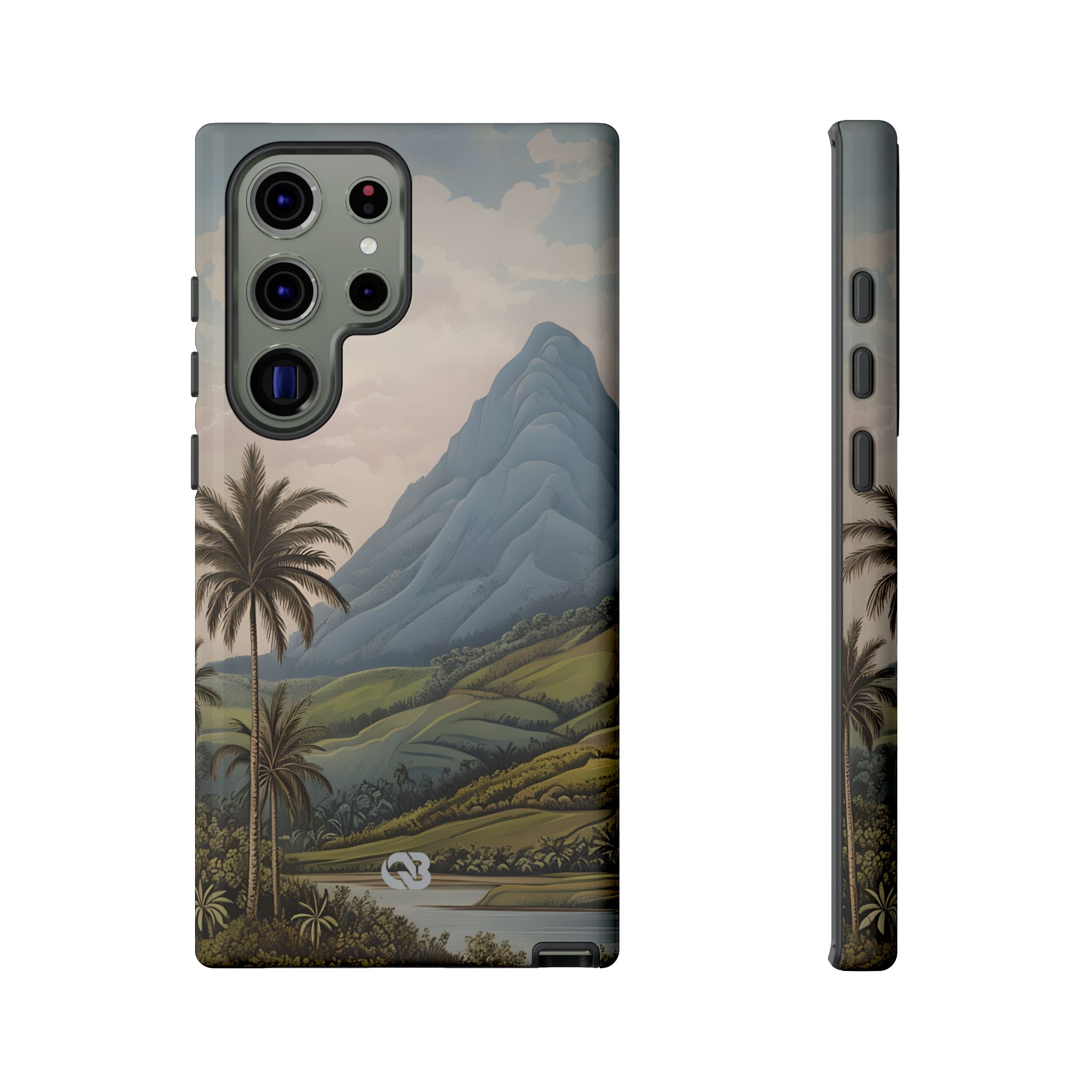 Verdant Blue Summit · Tough Phone Case for Samsung