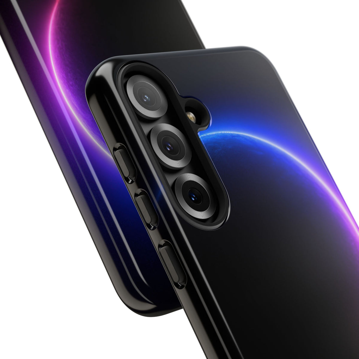 Luminous Eclipse · Tough Phone Case for Samsung · Black