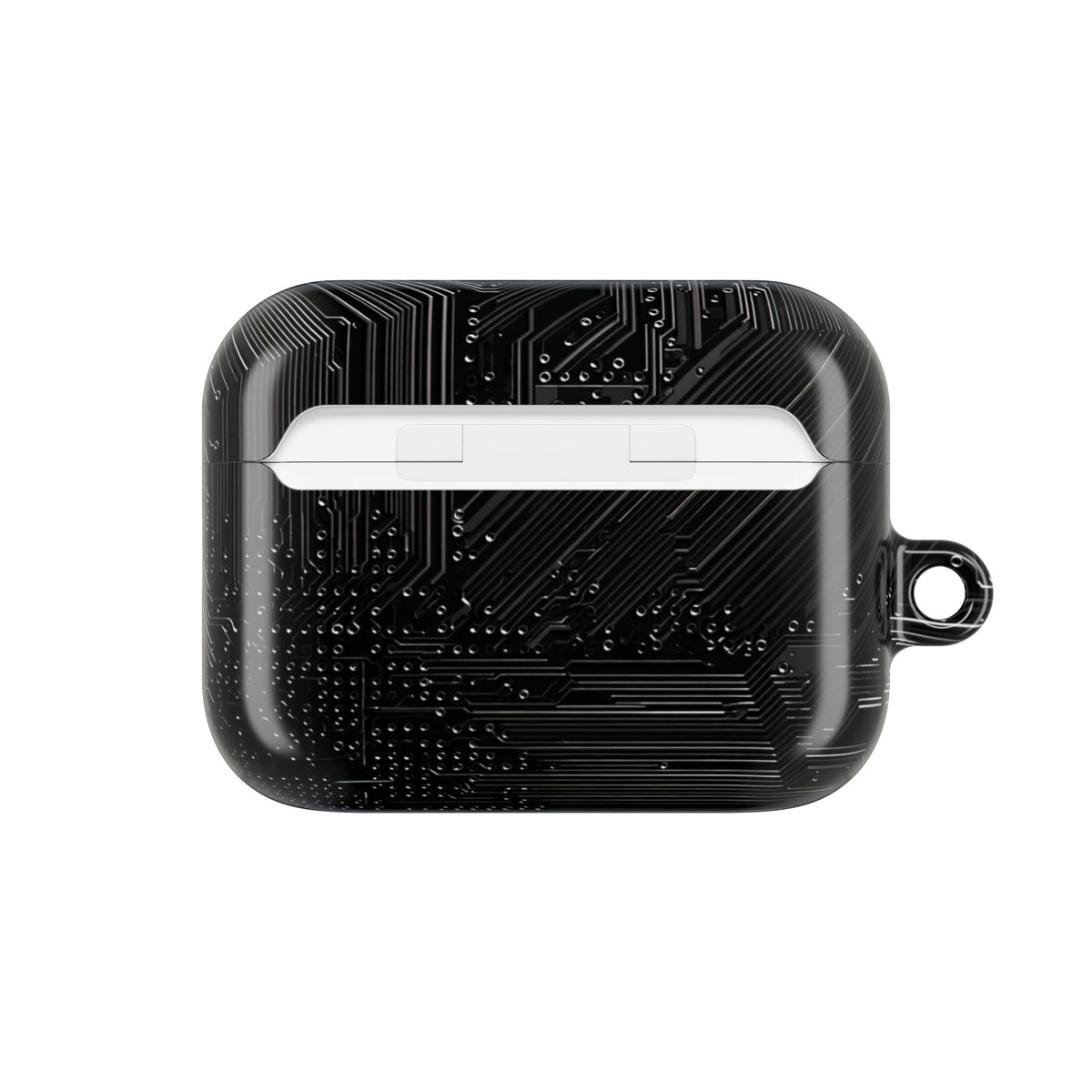 Obsidian Circuitry · Hard Case for AirPods & AirPods Pro · Black