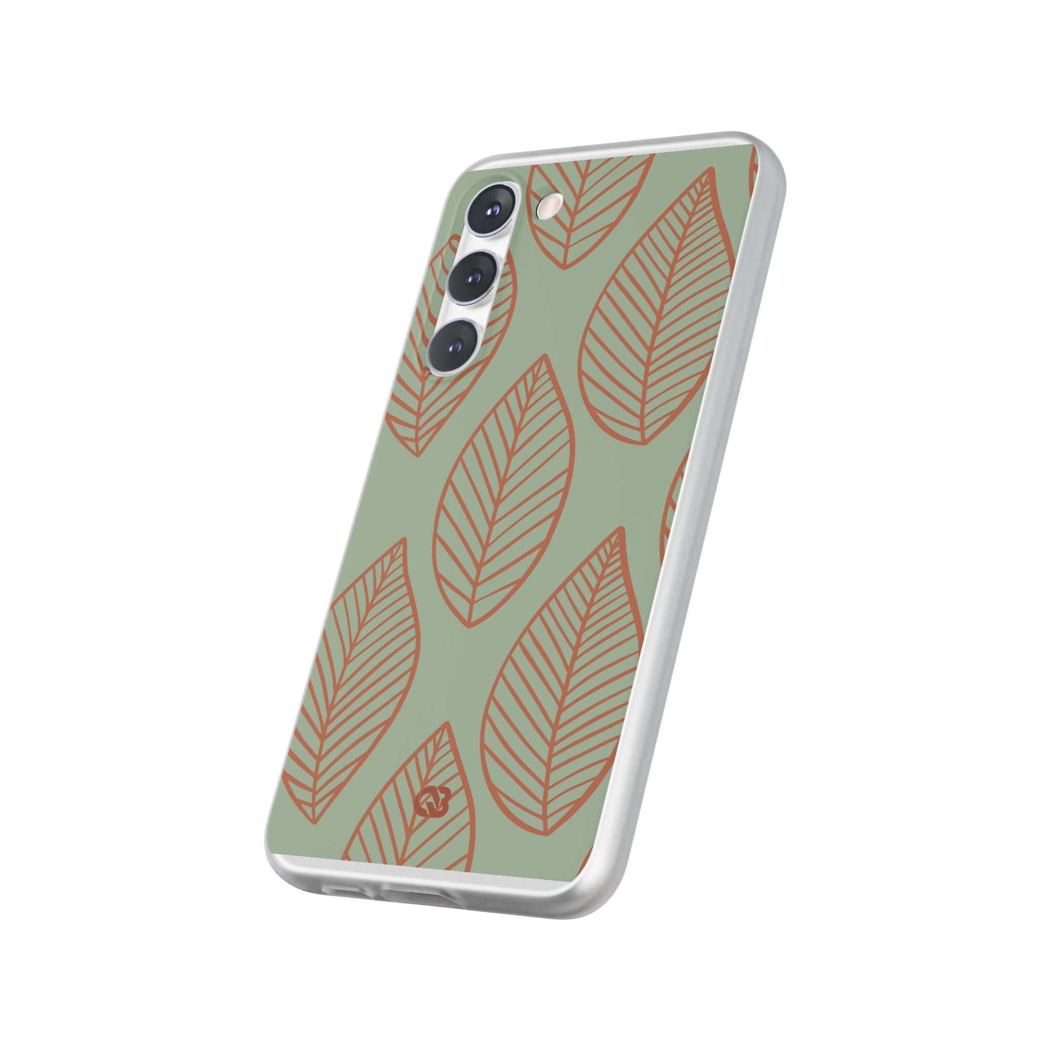 Sage Earth Leaves · Soft Phone Case for Samsung