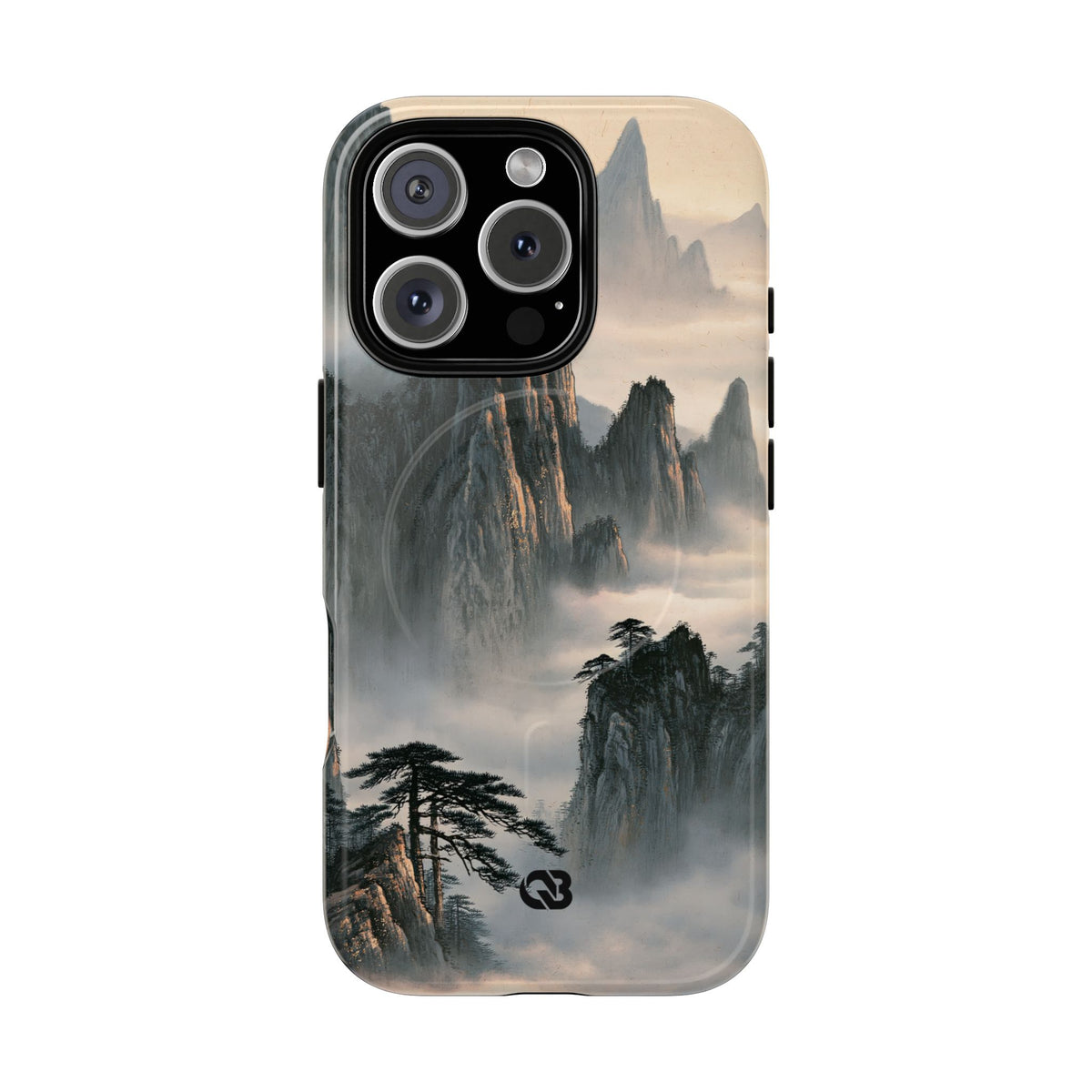Sacred Mountain Mist · Tough 2.0 Magnetic Phone Case for iPhone · Beige