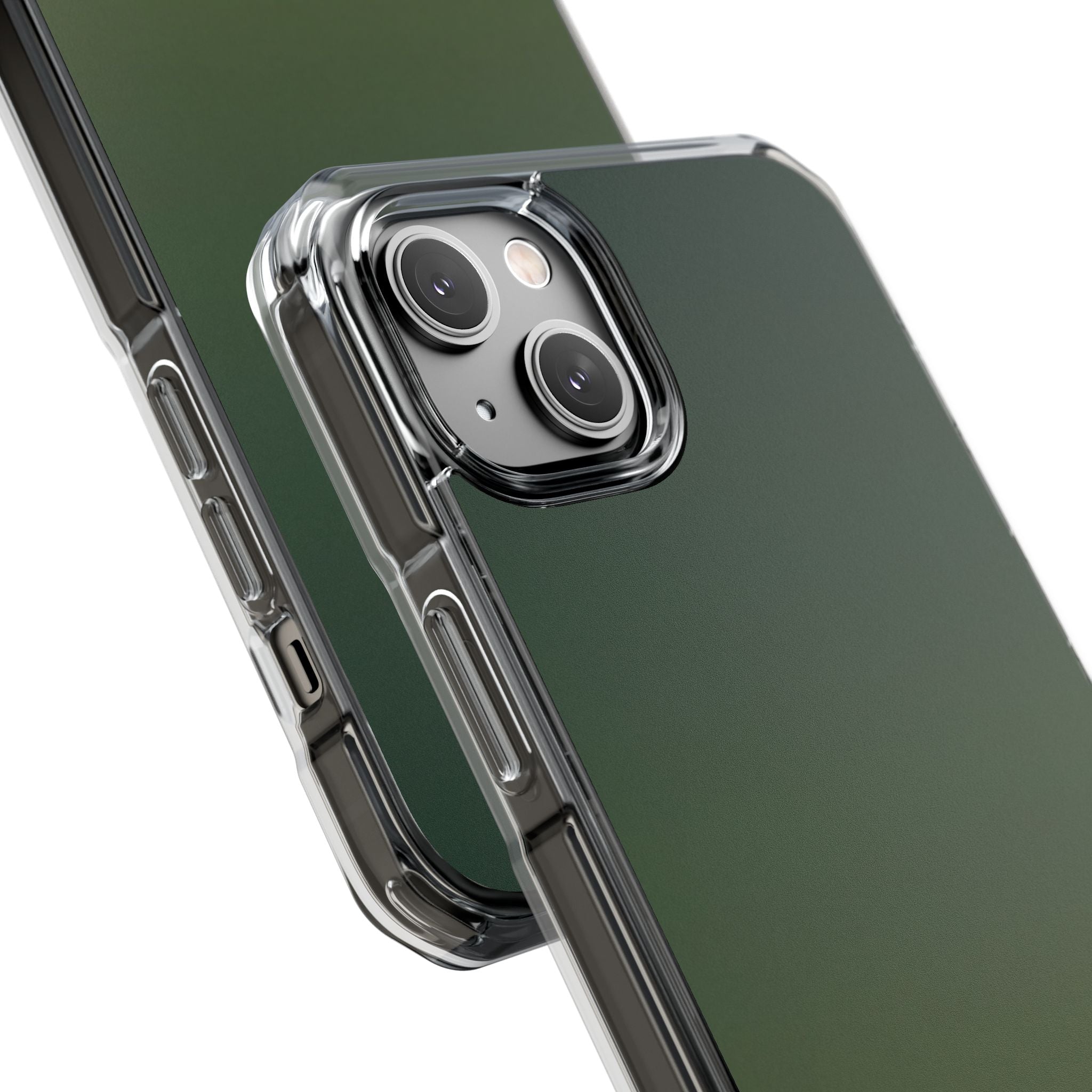 Green Impact MagSafe Phone Case for iPhone - Shadow Moss Grain