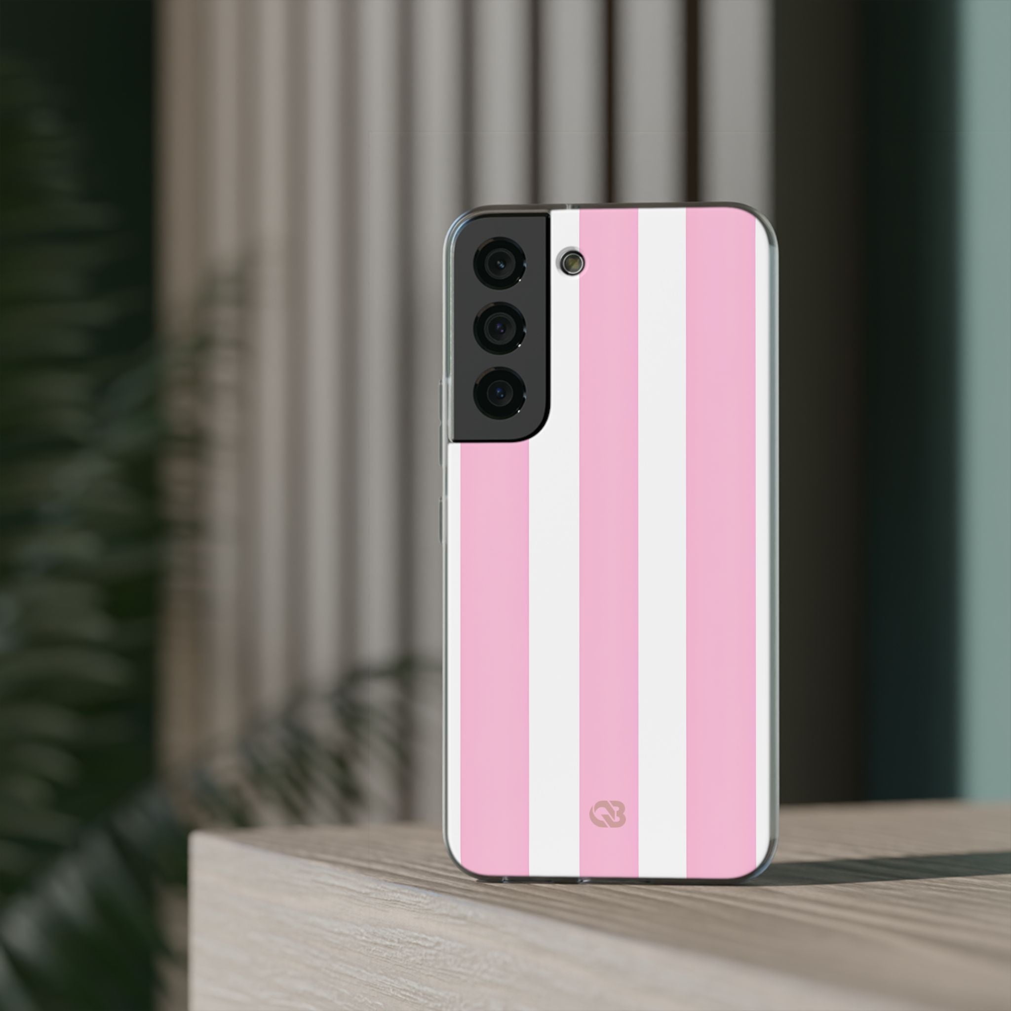 Soft Pink Stripe · Soft Phone Case for Samsung