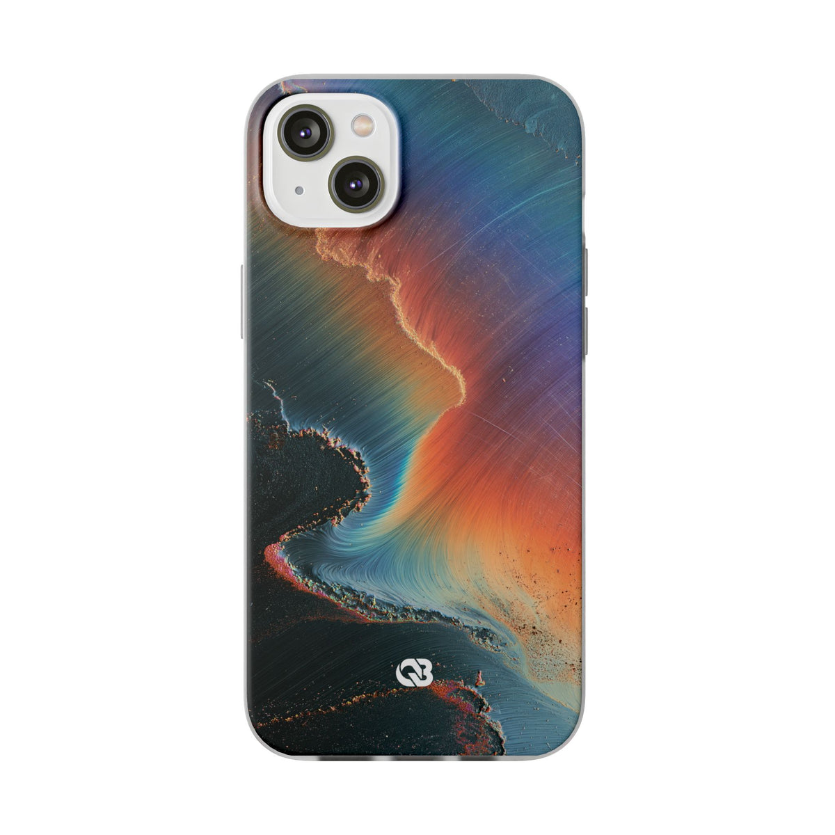 Prismatic Aura Shift · Lite Phone Case for iPhone · Blue
