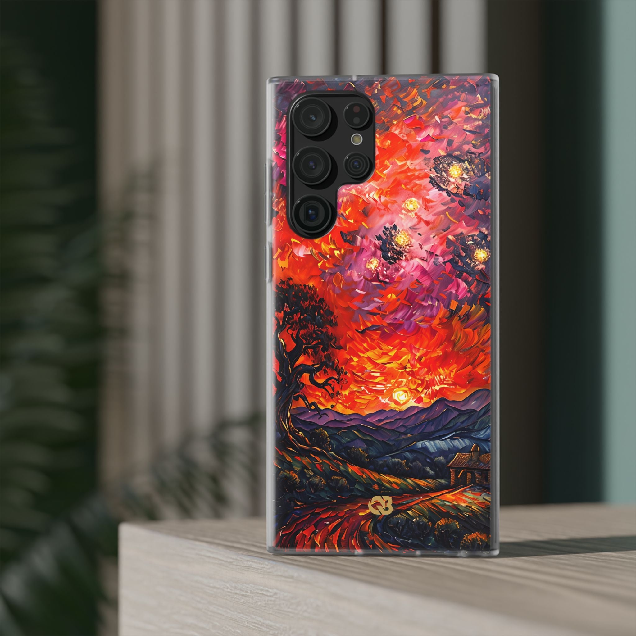 Molten Sky Tree · Soft Handyhülle für Samsung