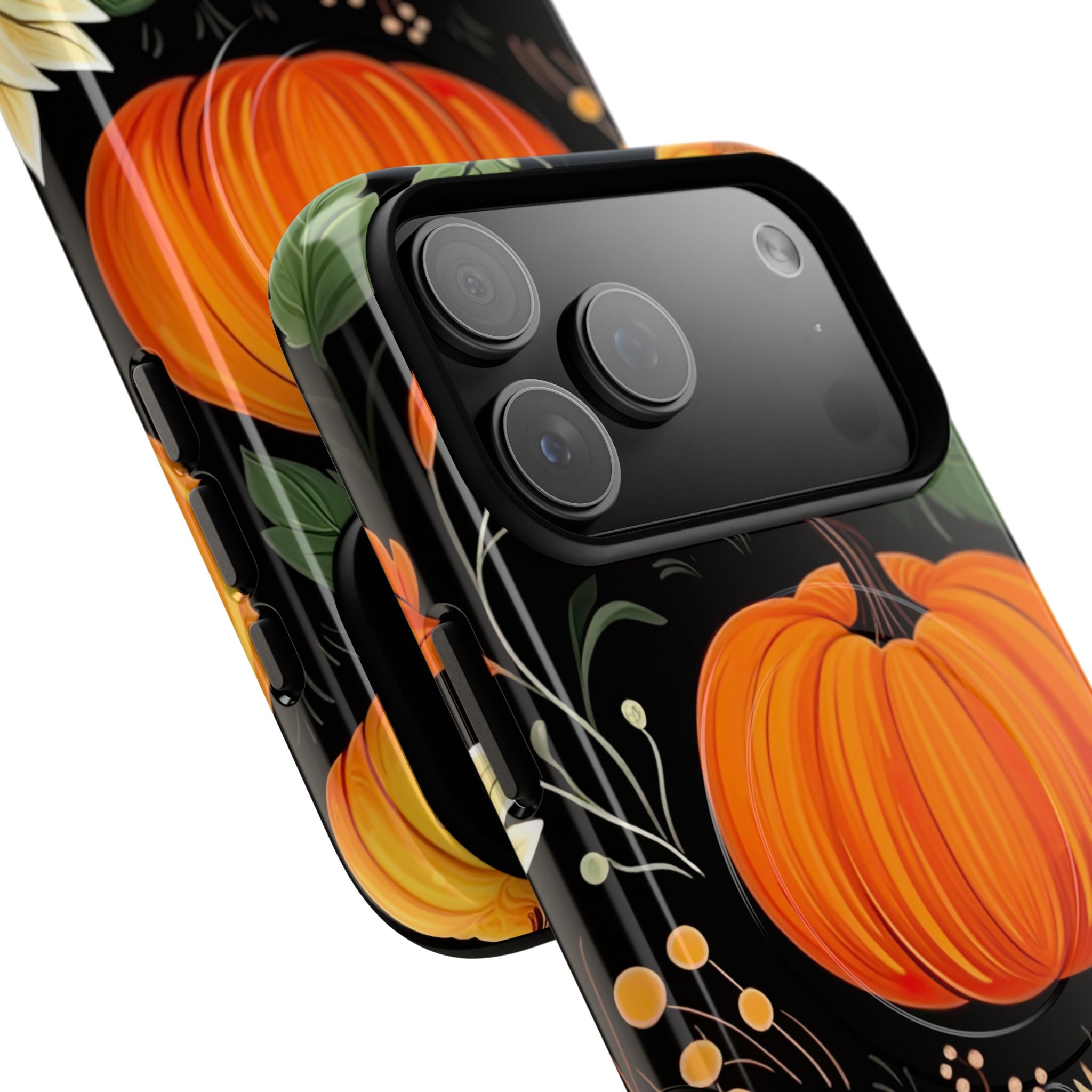 Pumpkin Glow iPhone 17 Pro Max Case - Tough+ - CASE•BOB