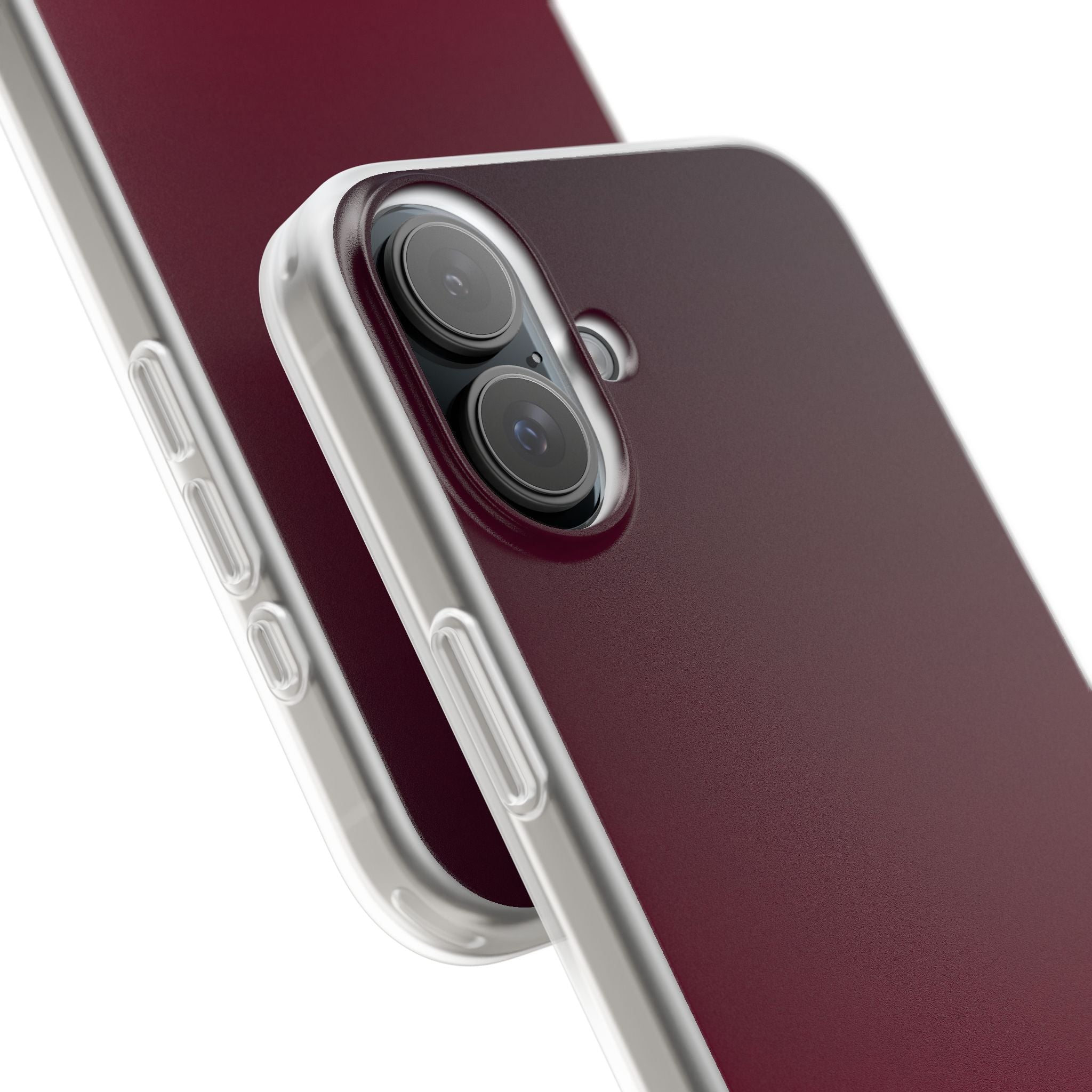 Red Lite Phone Case for iPhone - Deep Sangria Gradient
