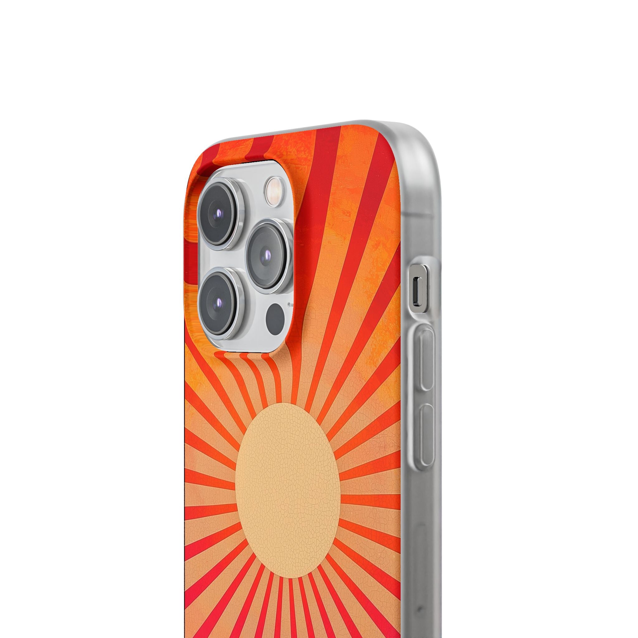 Sunburst Radiance iPhone 14 Pro Skal - Mjuk