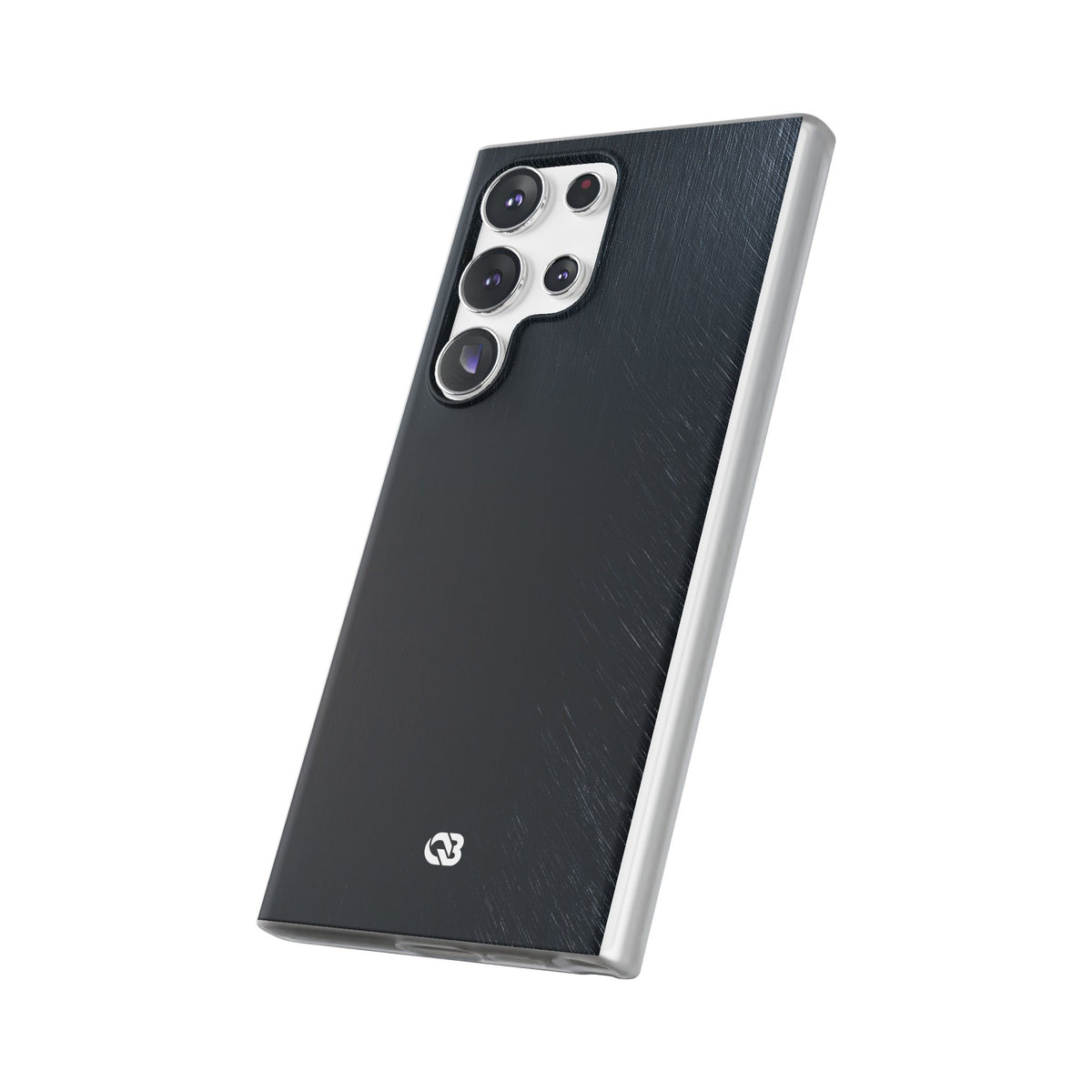 Brushed Obsidian Steel · Lite Phone Case for Samsung · Black