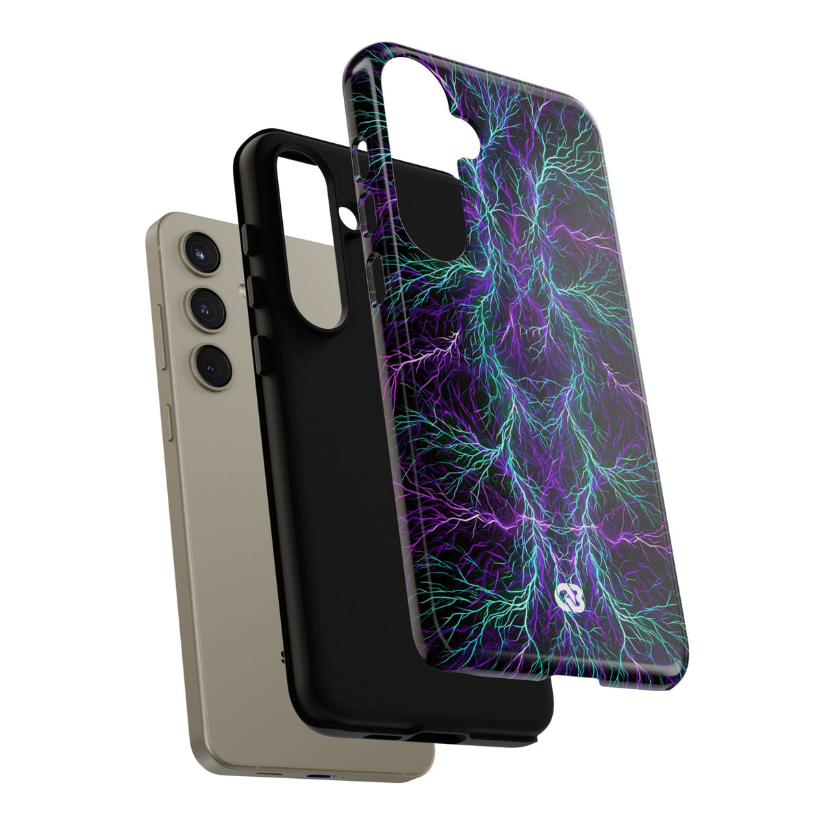 Electric Plasma Arbor · Tough Phone Case for Samsung · Purple