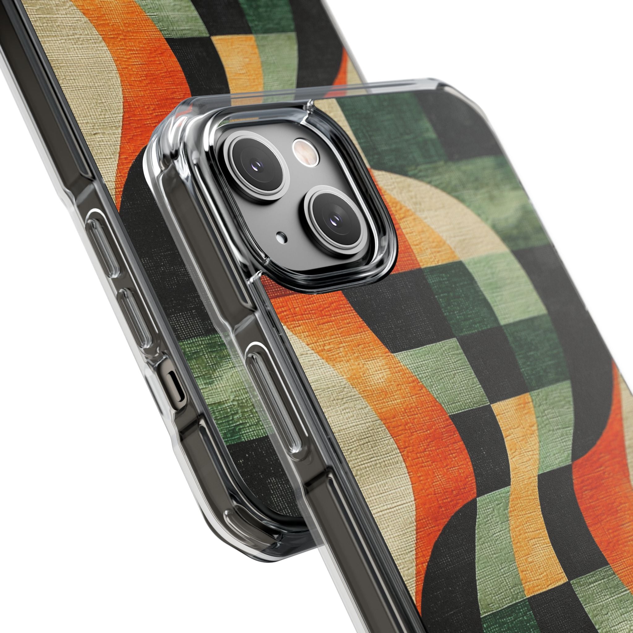 Burnt Orange Curve · Impact Handyhülle für iPhone · Magsafe