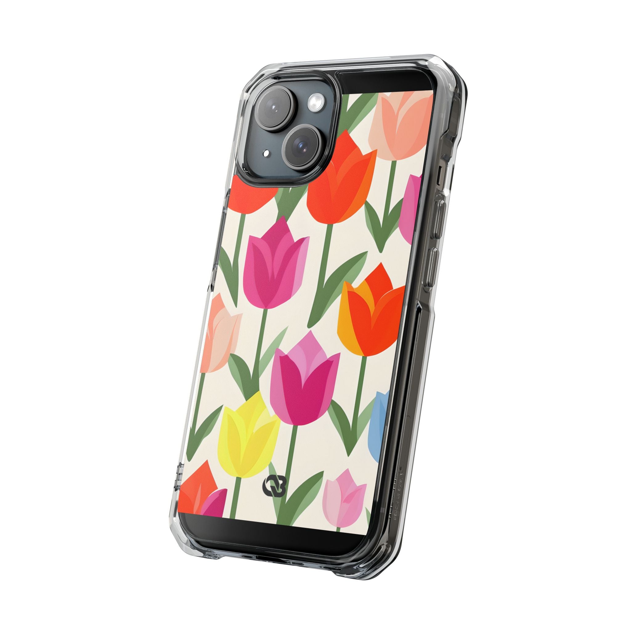 Vibrant Petal Grid · Impact Handyhülle für iPhone · Magsafe