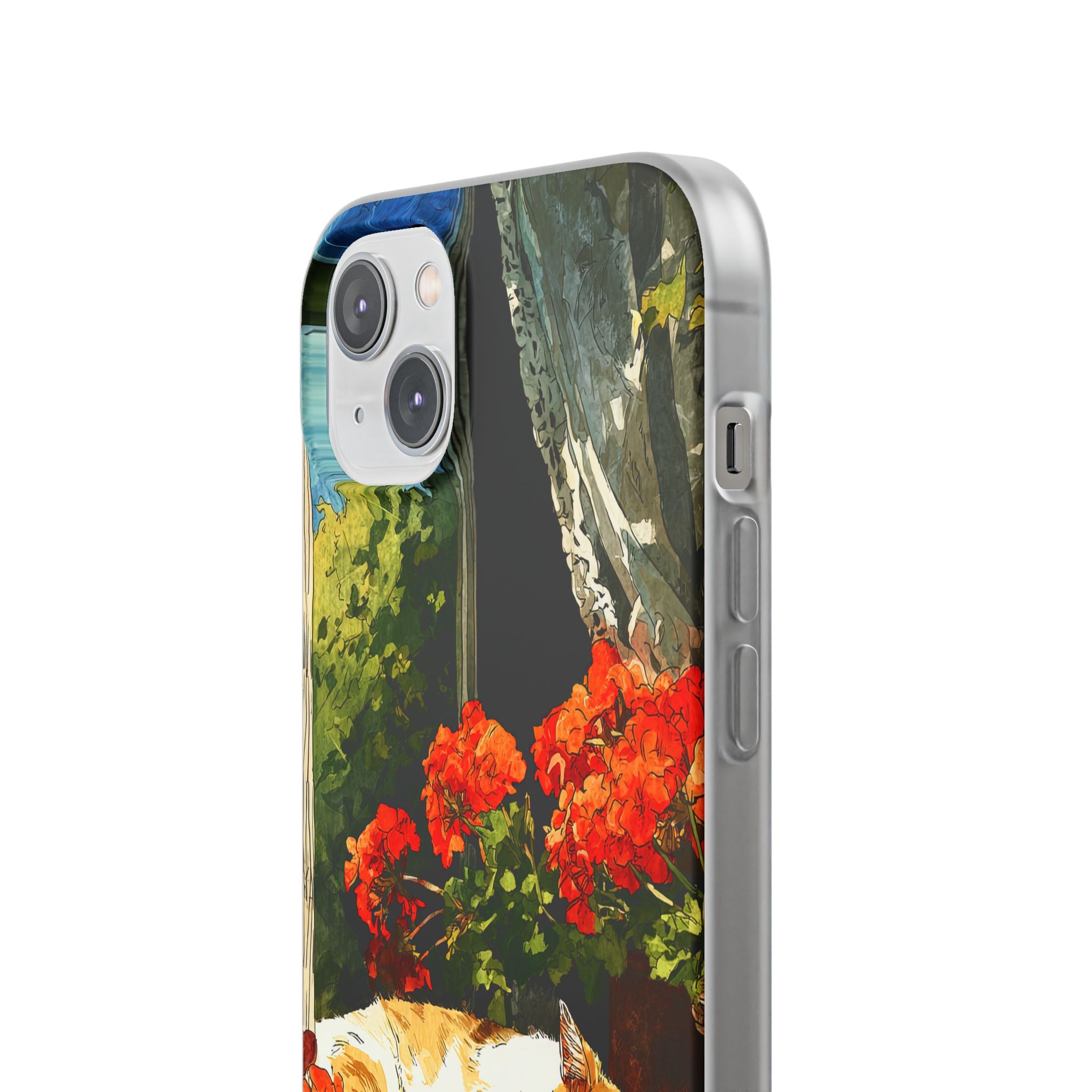 Sleeping Ginger Bloom · Soft Hoesje voor iPhone