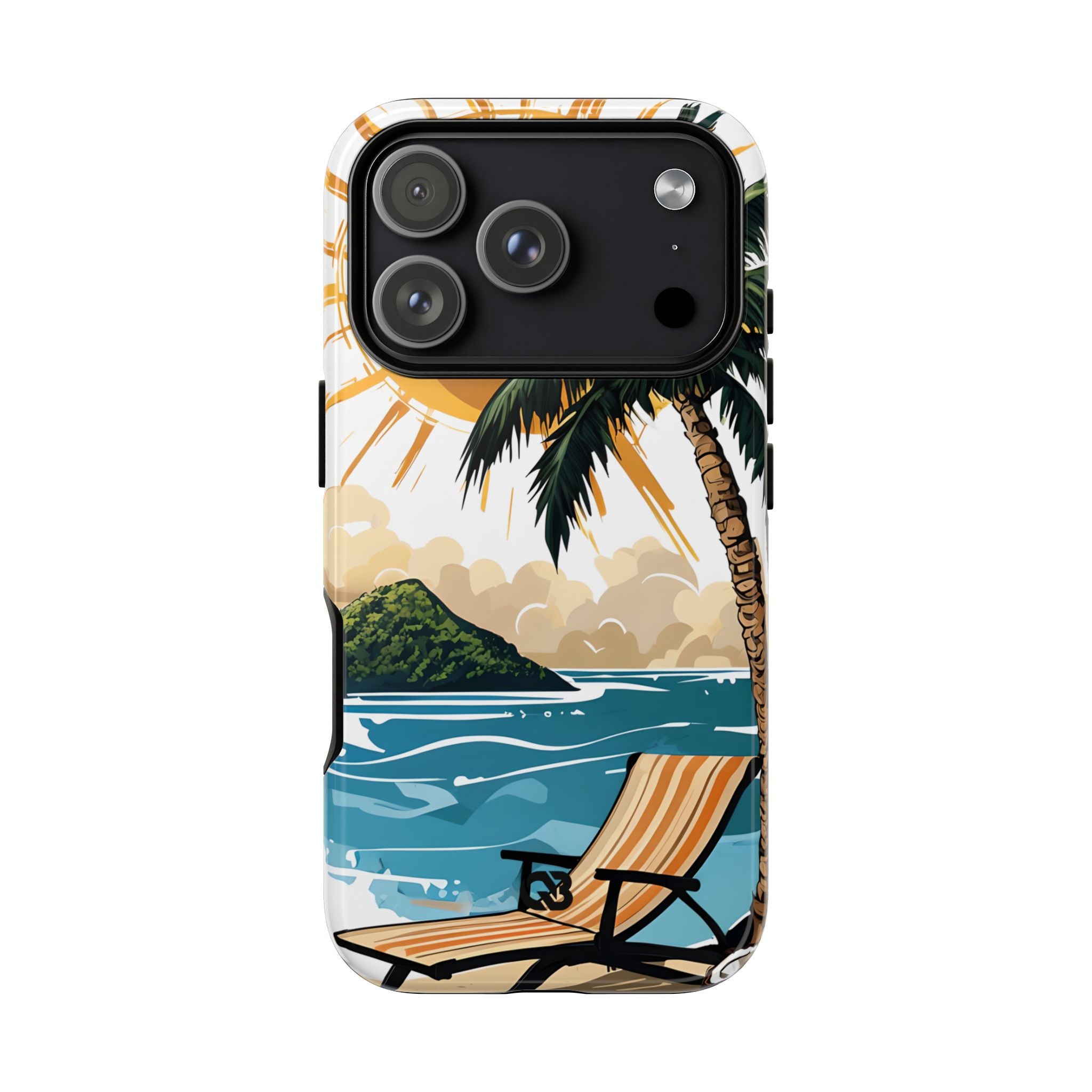 Radiant Coast Solitude · Tough Handyhülle für iPhone