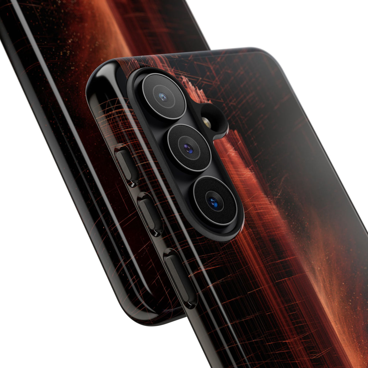 Luminous Monolith · Tough Phone Case for Samsung · Black