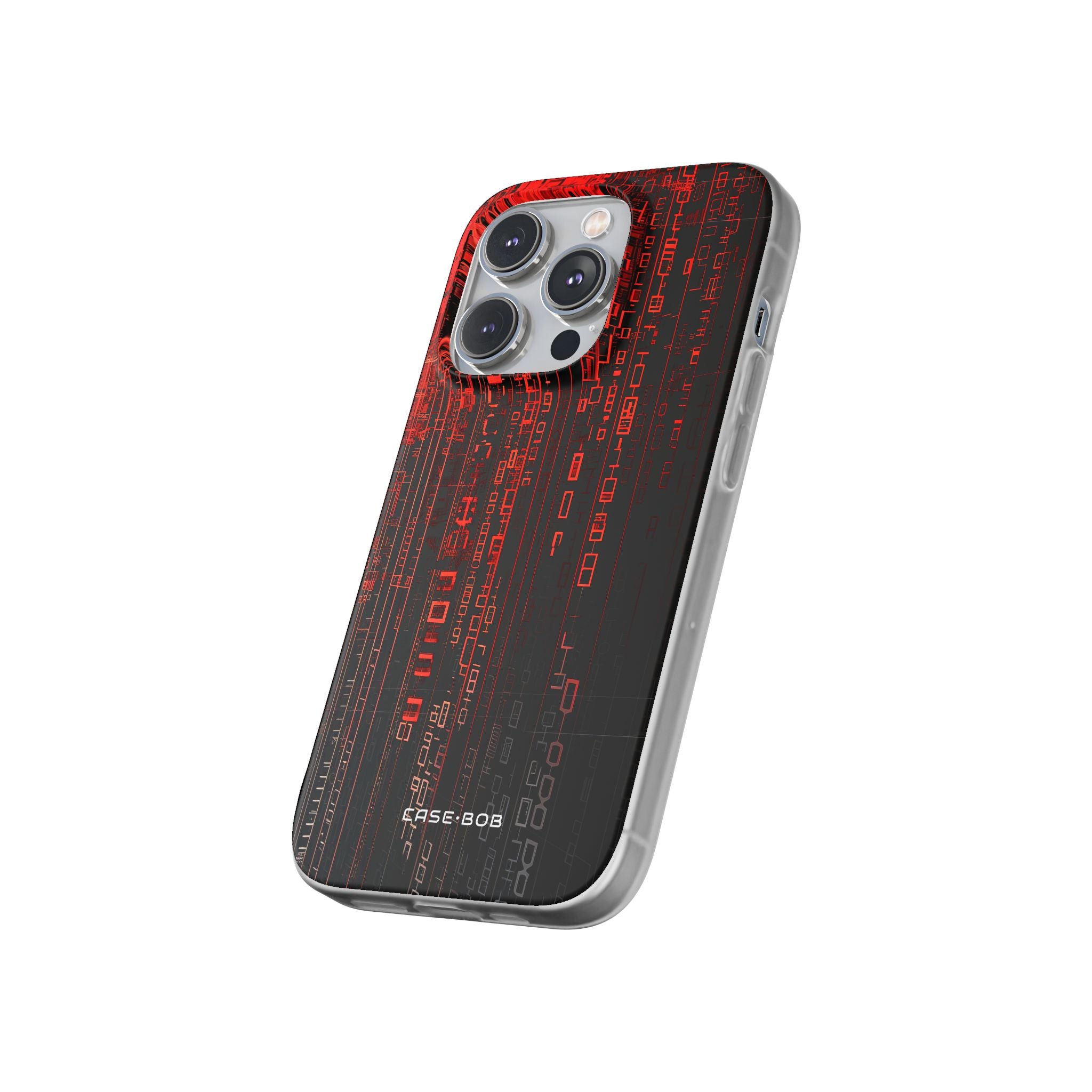 Crimson Glyphs iPhone 14 Pro Case - Soft