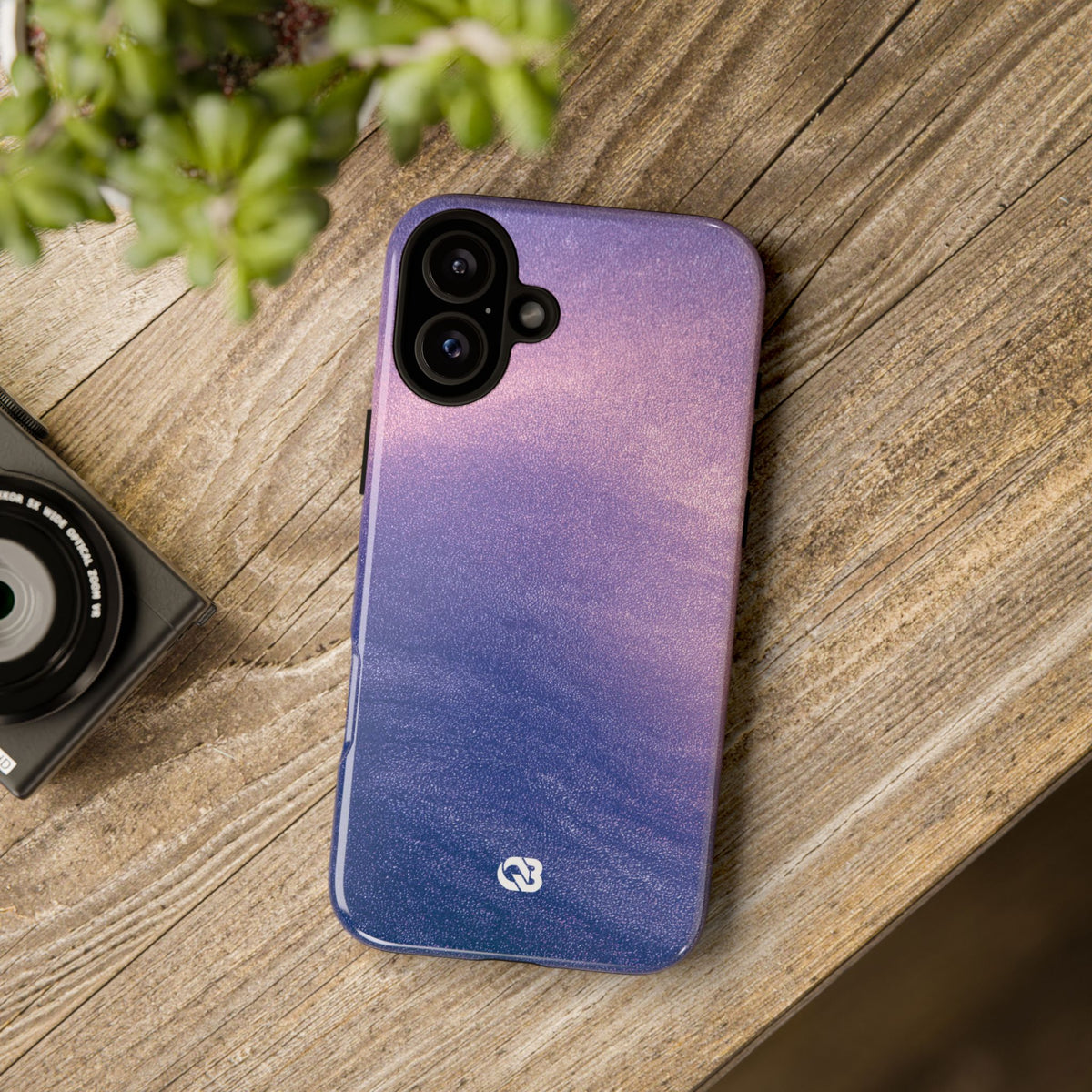 Ethereal Violet Glow · Tough Phone Case for iPhone · Purple