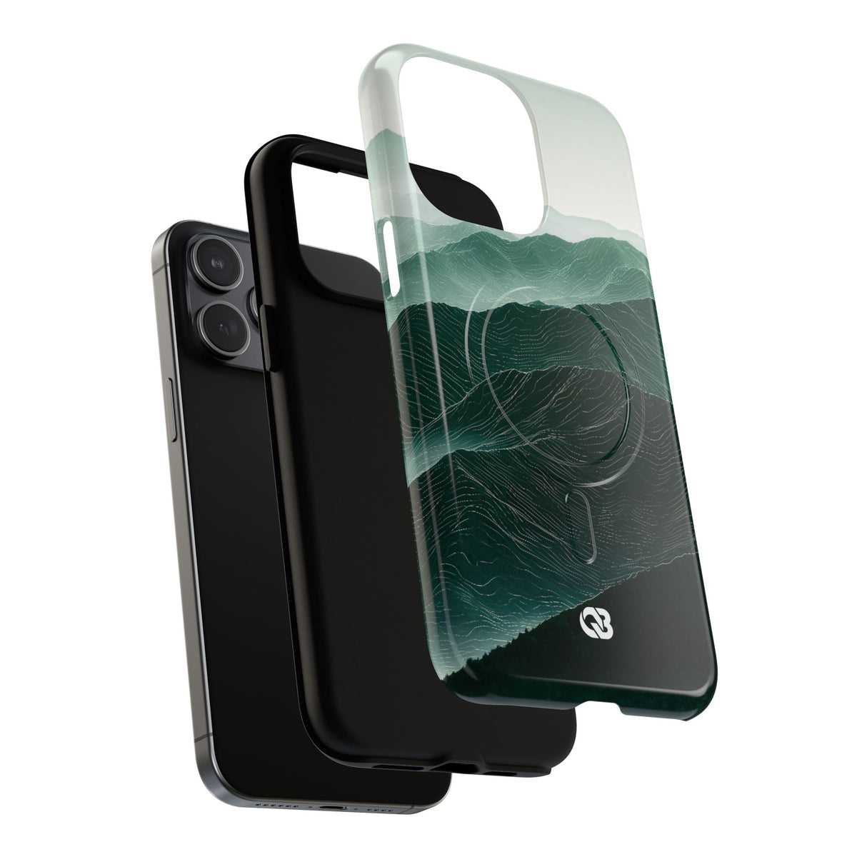 Alpine Mist · Tough 2.0 Magnetic Phone Case for iPhone · Green