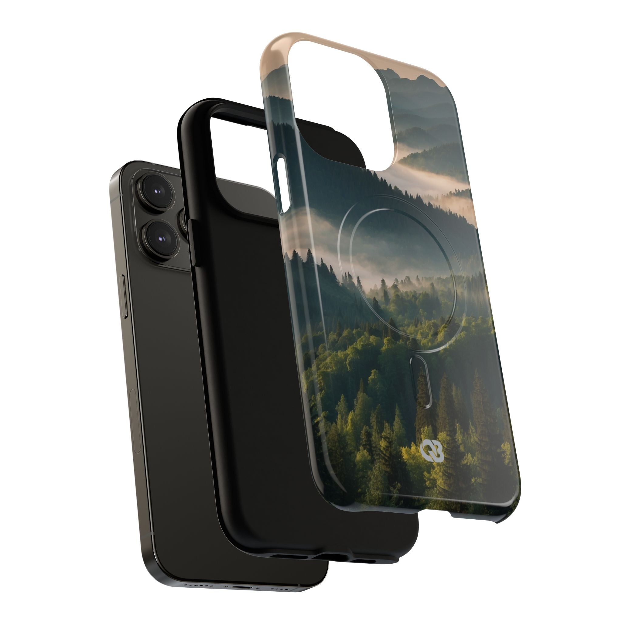 Foggy Mountain Ridge · Tough+ Hoesje voor iPhone · Magsafe