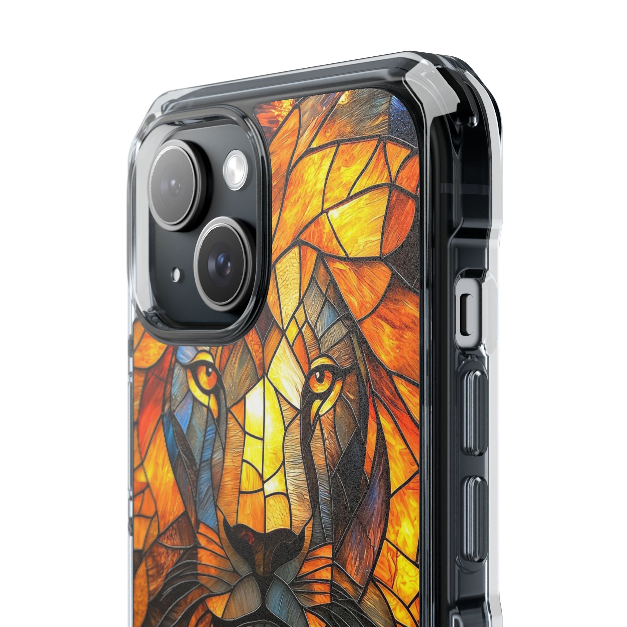 Amber Glass Lion · Impact Phone Case for iPhone · Magsafe