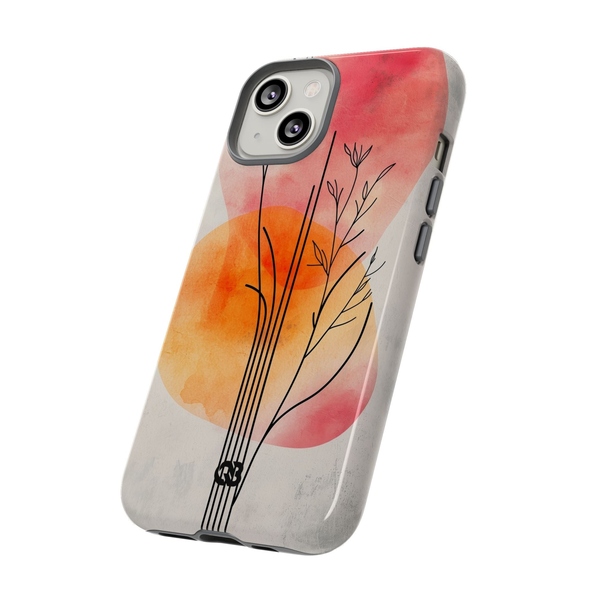 Crimson Bloom Lineage · Tough Phone Case for iPhone