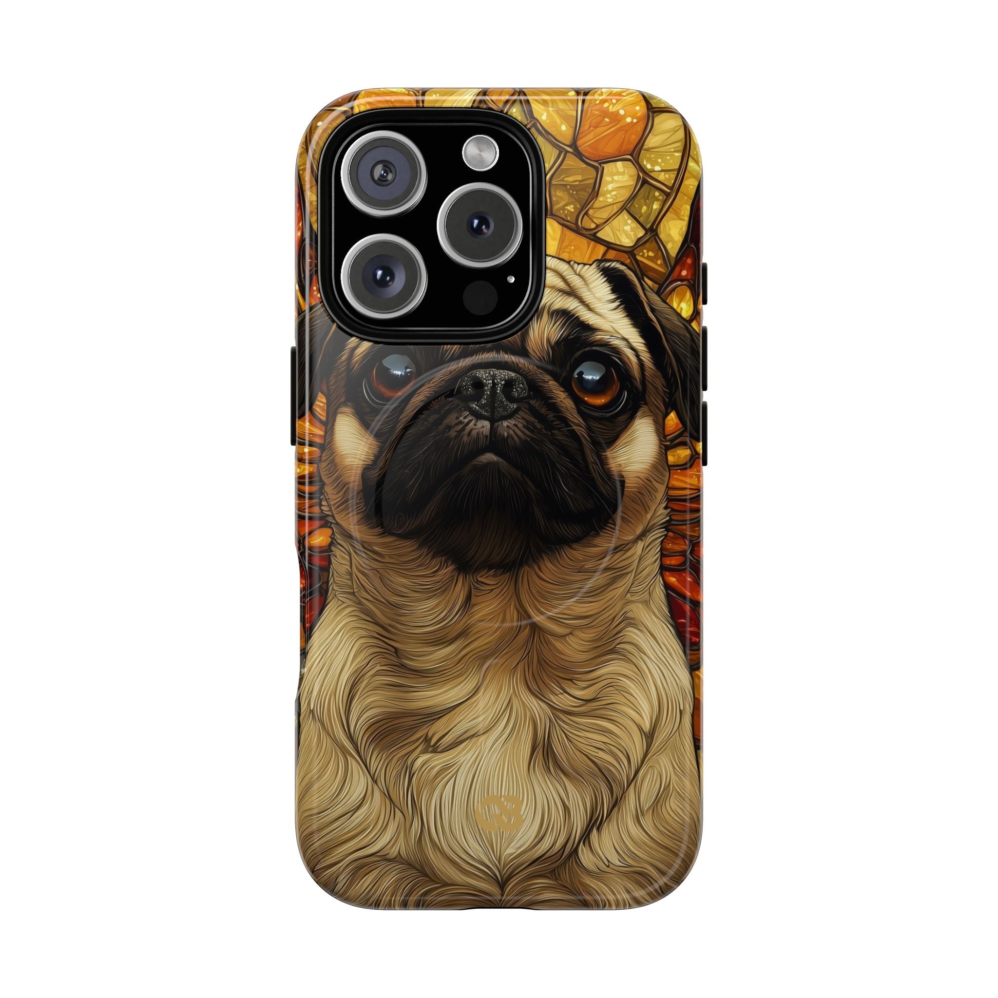 Amber Pug Divinità · Tough+ Custodia per iPhone · Magsafe