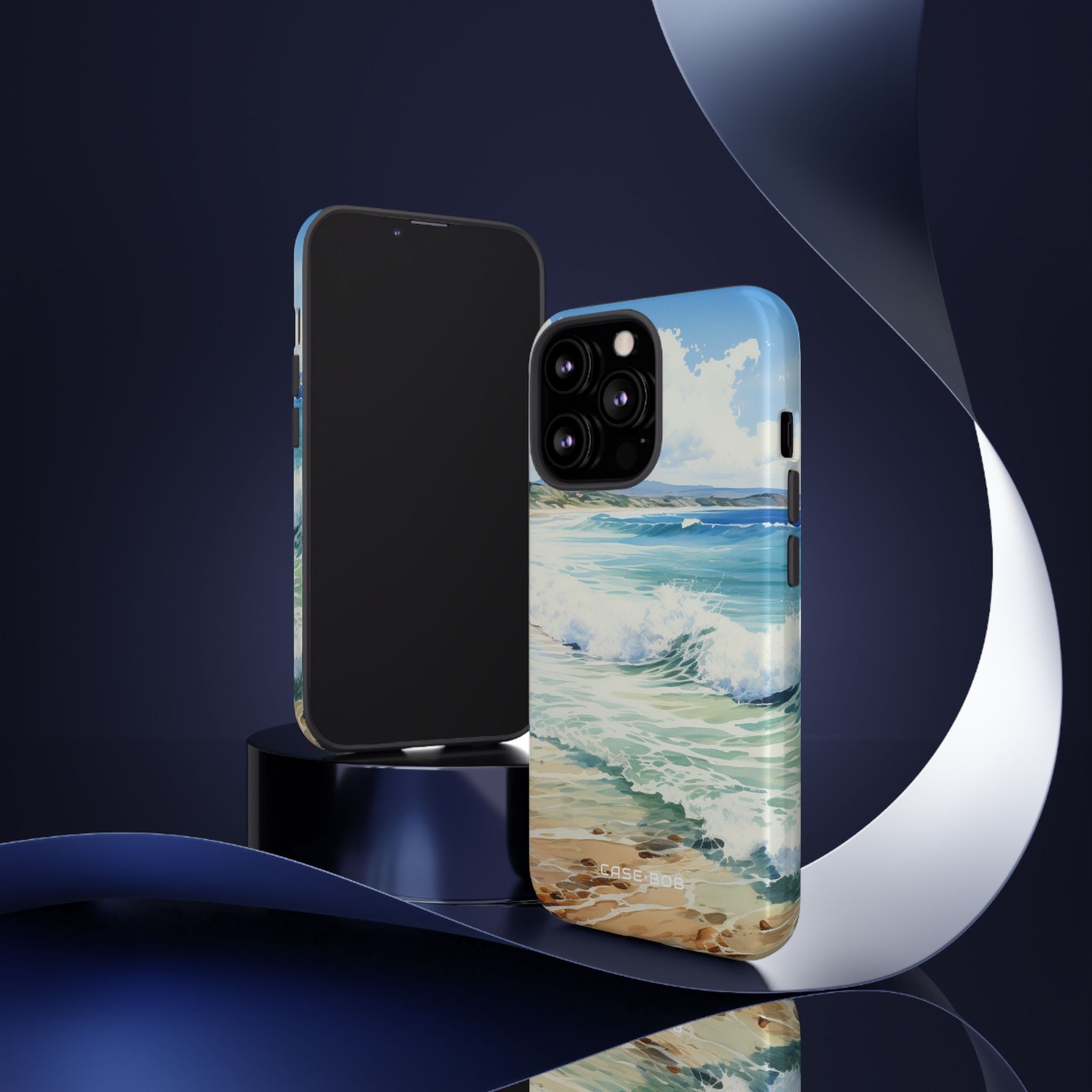 Foamy Wave Breeze iPhone 13 Pro Case - Tough