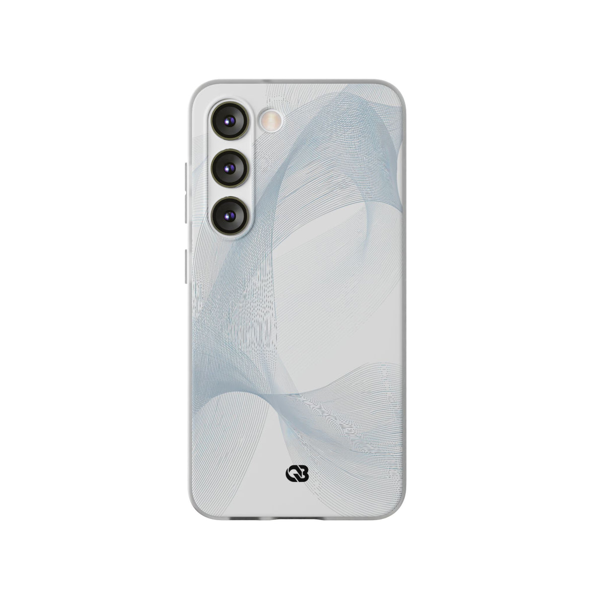 White Lite Phone Case for Samsung - Arctic Line Current