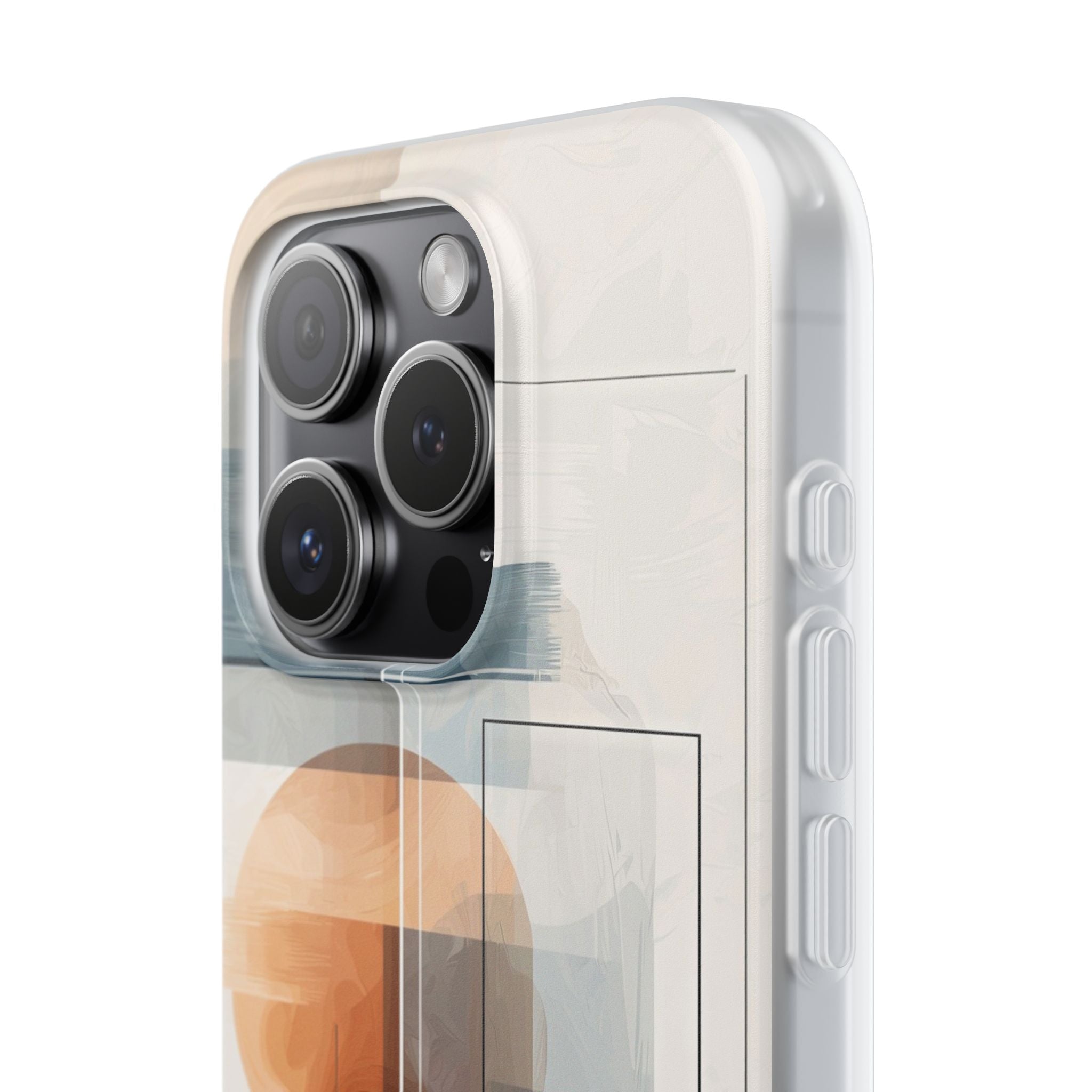 Amber Orb iPhone 15 Pro Case - Soft