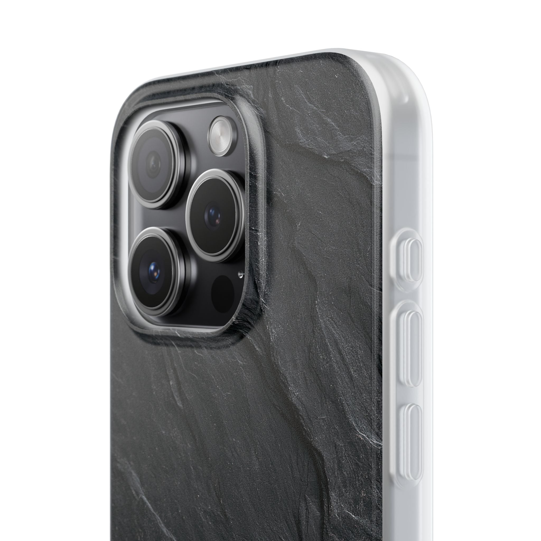 Black Lite Phone Case for iPhone - Midnight Slate Ridge