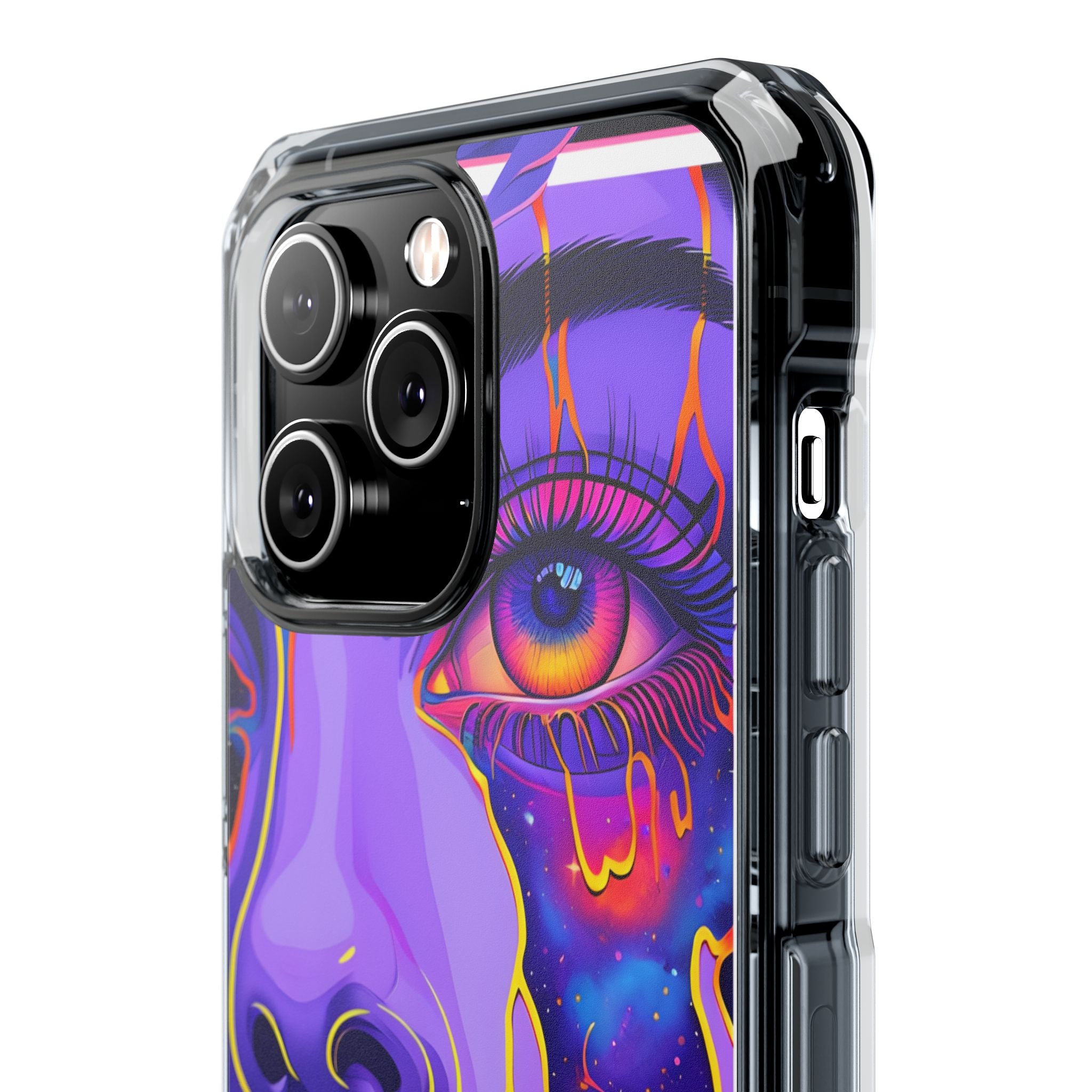 Violet Cosmic Gaze · Impact Custodia per iPhone · Magsafe