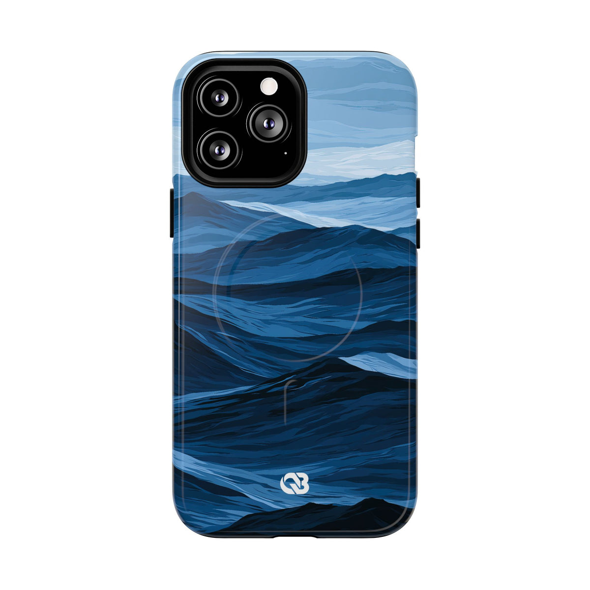 Azure Ridge Horizon · Tough 2.0 Magnetic Phone Case for iPhone · Blue